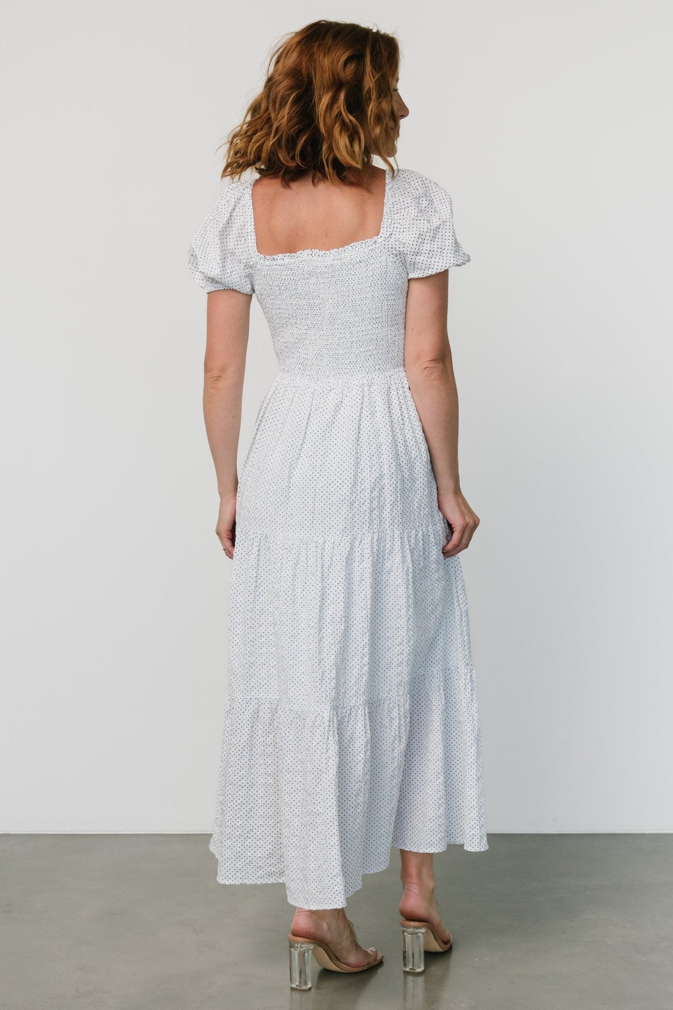 Calliope Smocked Maxi Dress | White Print Cheap Sale Best Store To Get