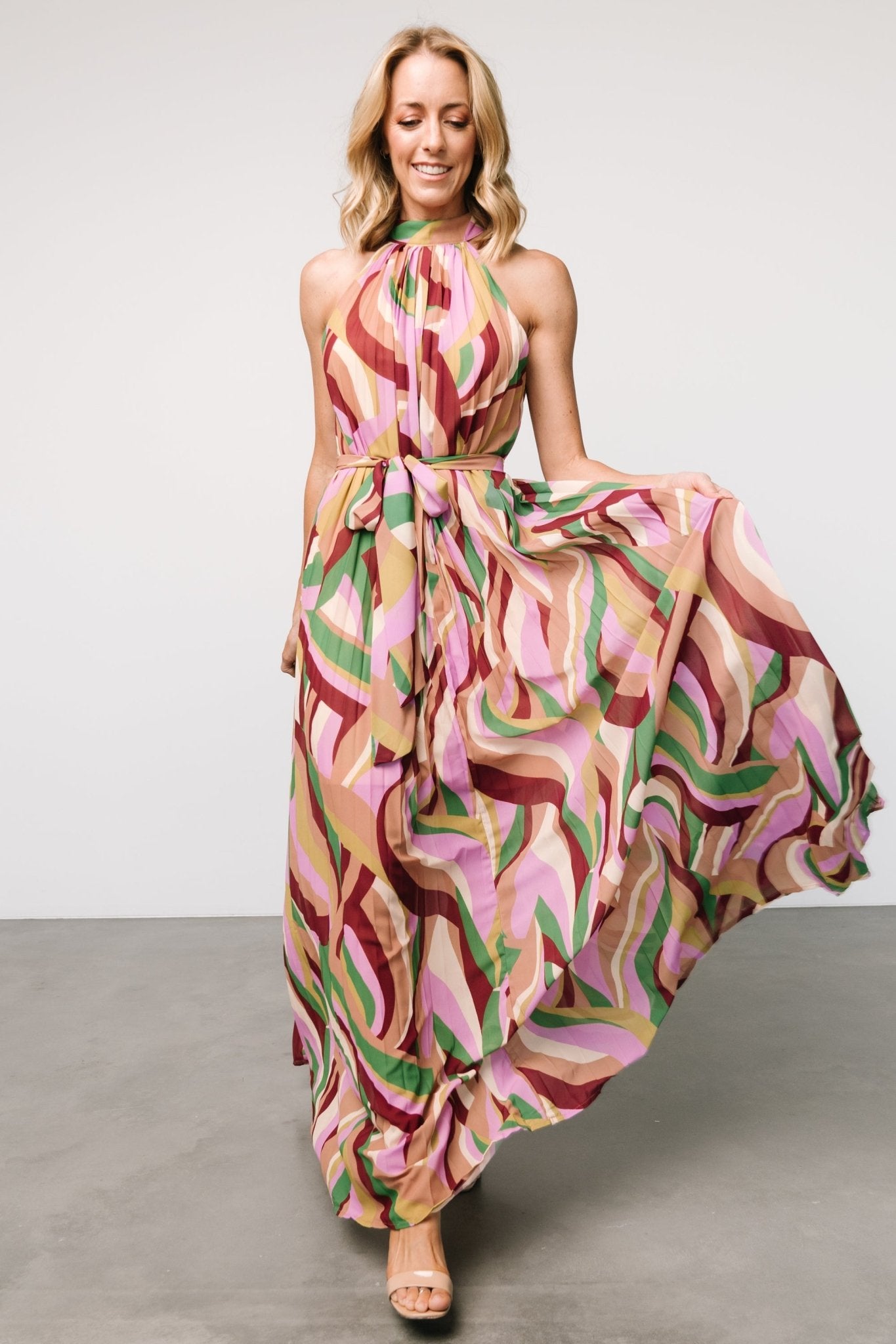 Rita Maxi Dress | Green Multi Print Sale Official