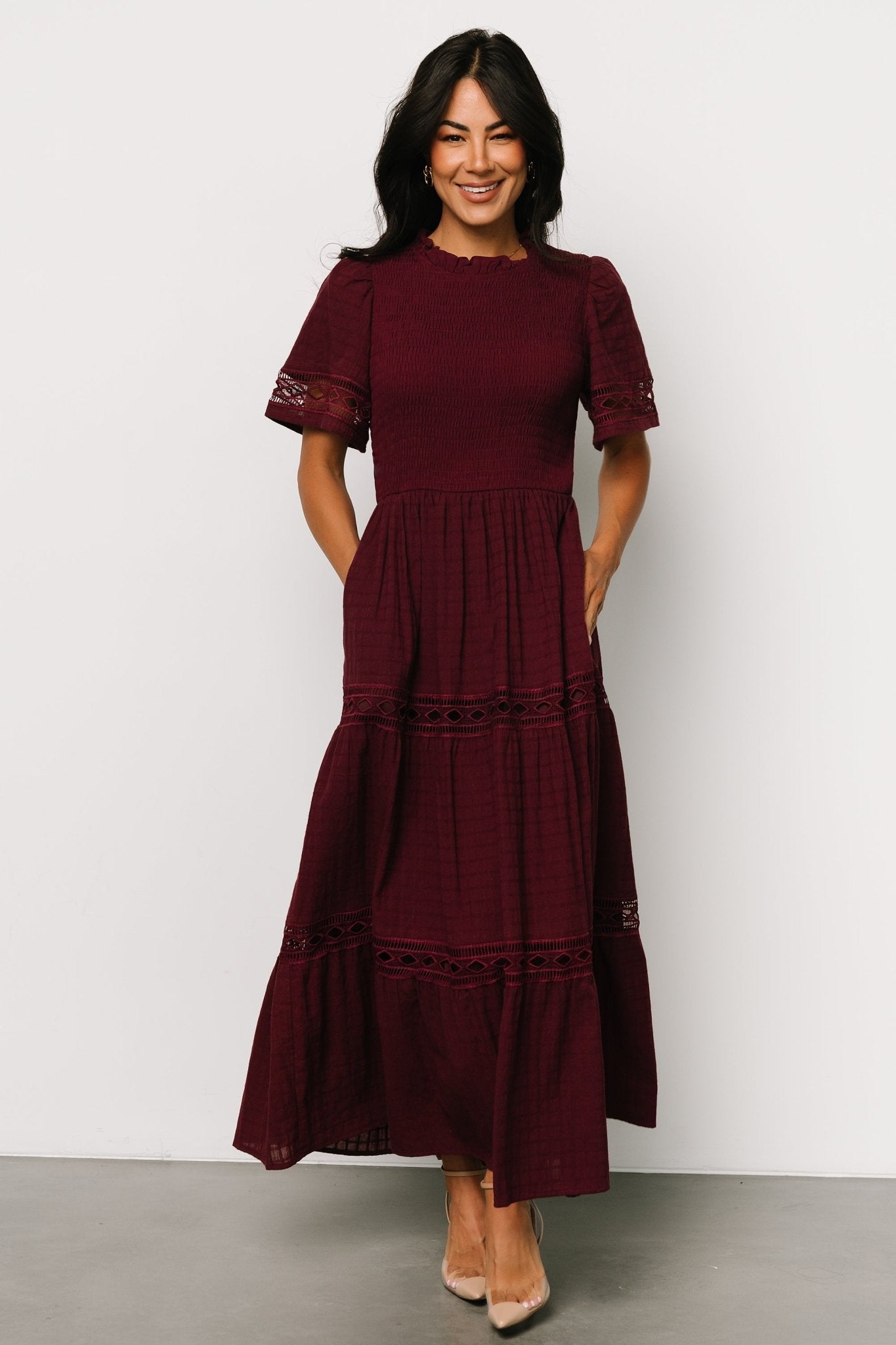 Loveland Geo Lace Maxi Dress | Mulberry Cheap Sale Footlocker Finishline