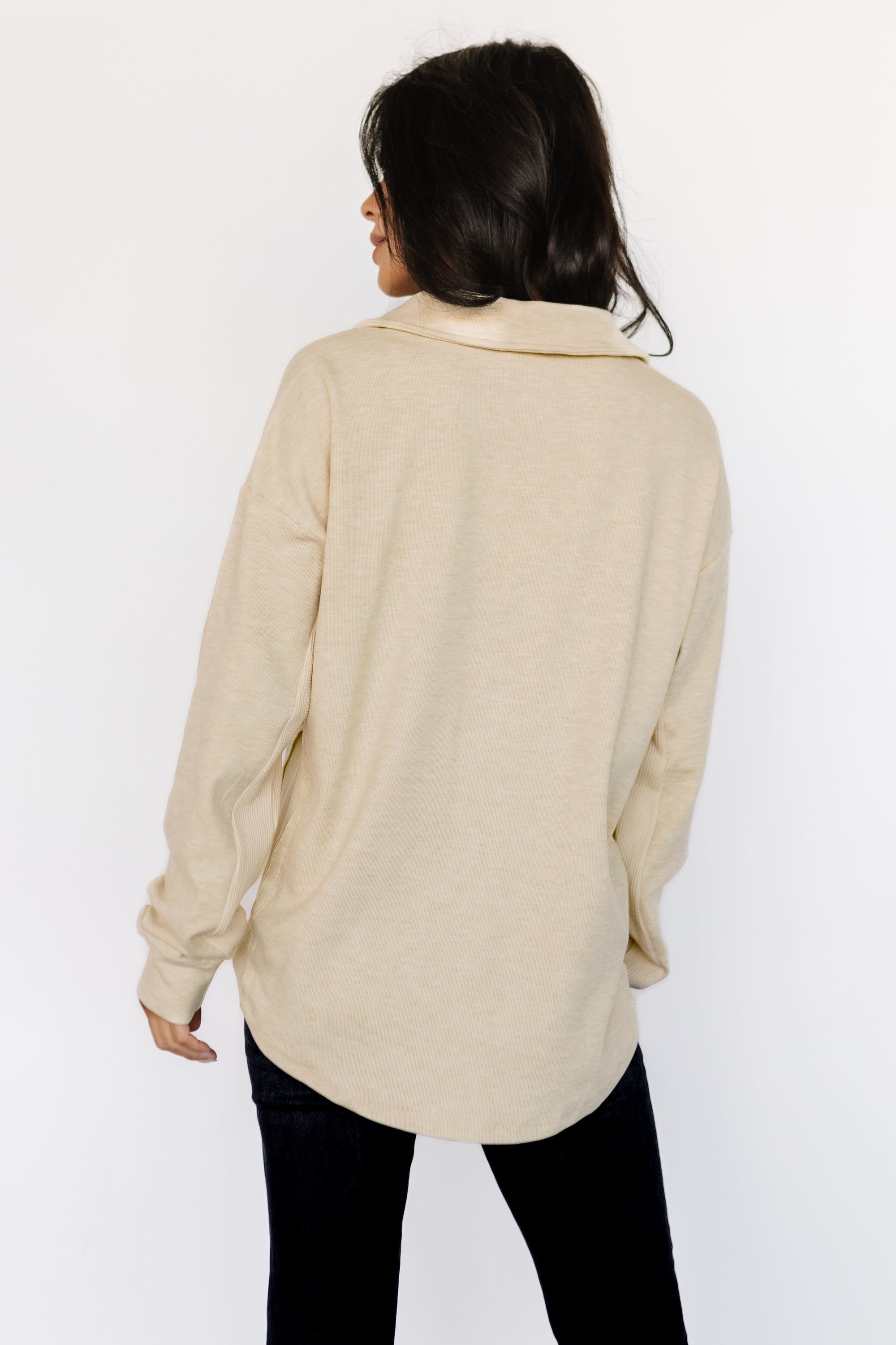 Patrick Half Zip Pullover | Honey Cheap View