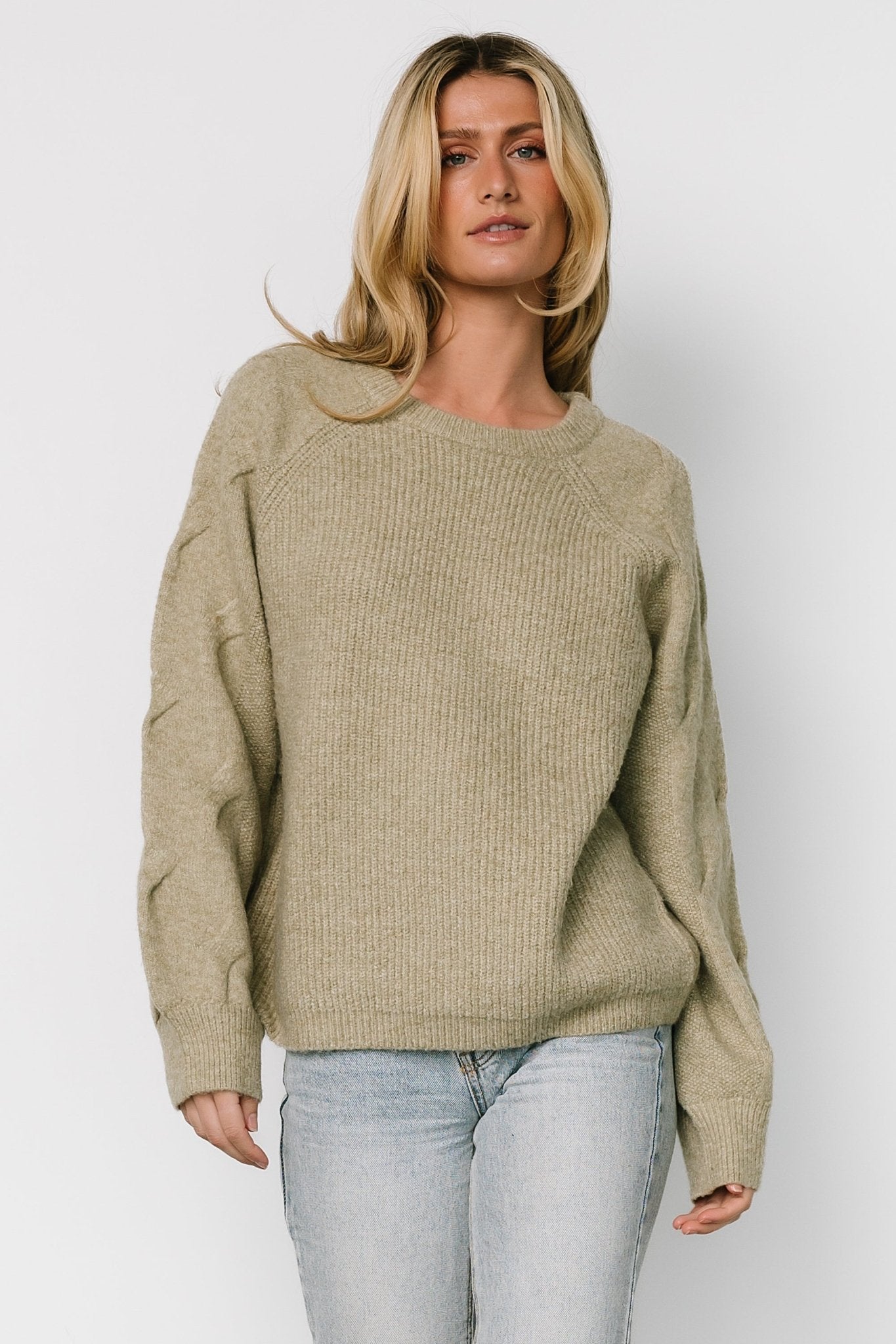 Vancouver Sweater | Light Olive Cheapest Pice Online