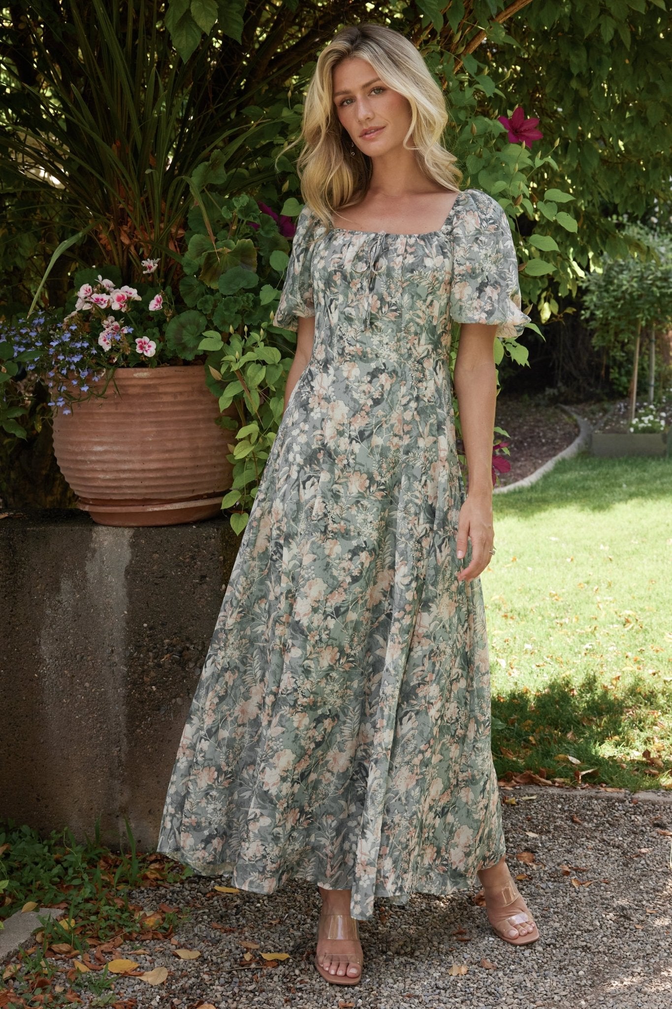 Raelynn Maxi Dress | Sage Floral Cheapest Pice Cheap Online