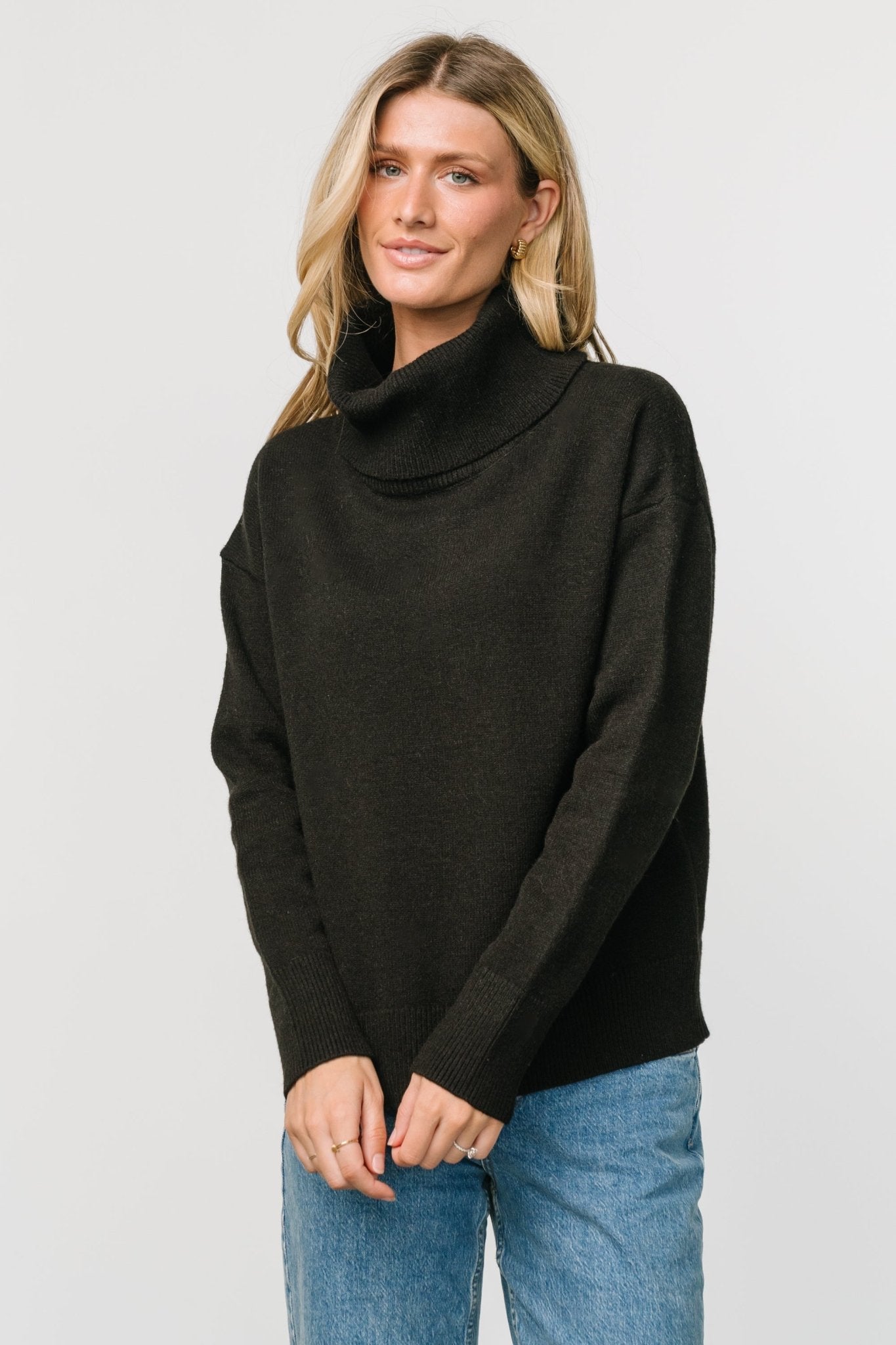 Tera Turtleneck Sweater | Black Outlet Best Sale