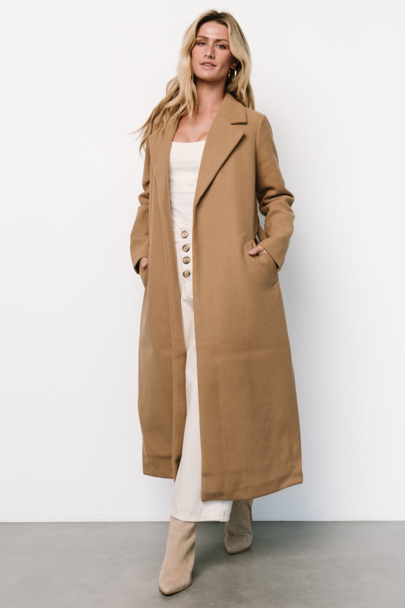 Glenwood Coat | Camel Finishline Sale Online