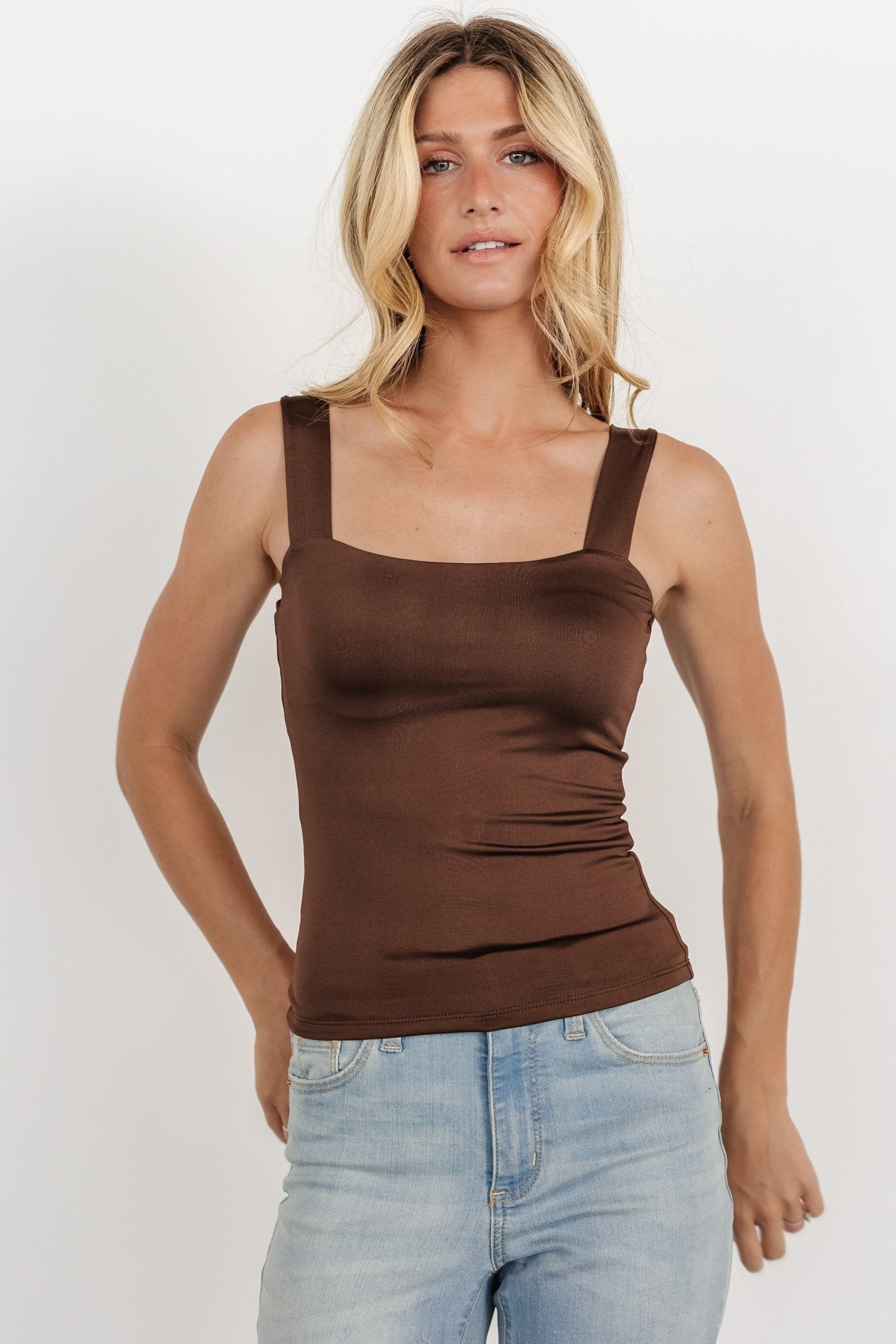 Liz Tank Top | Dark Brown Clearance Exclusive