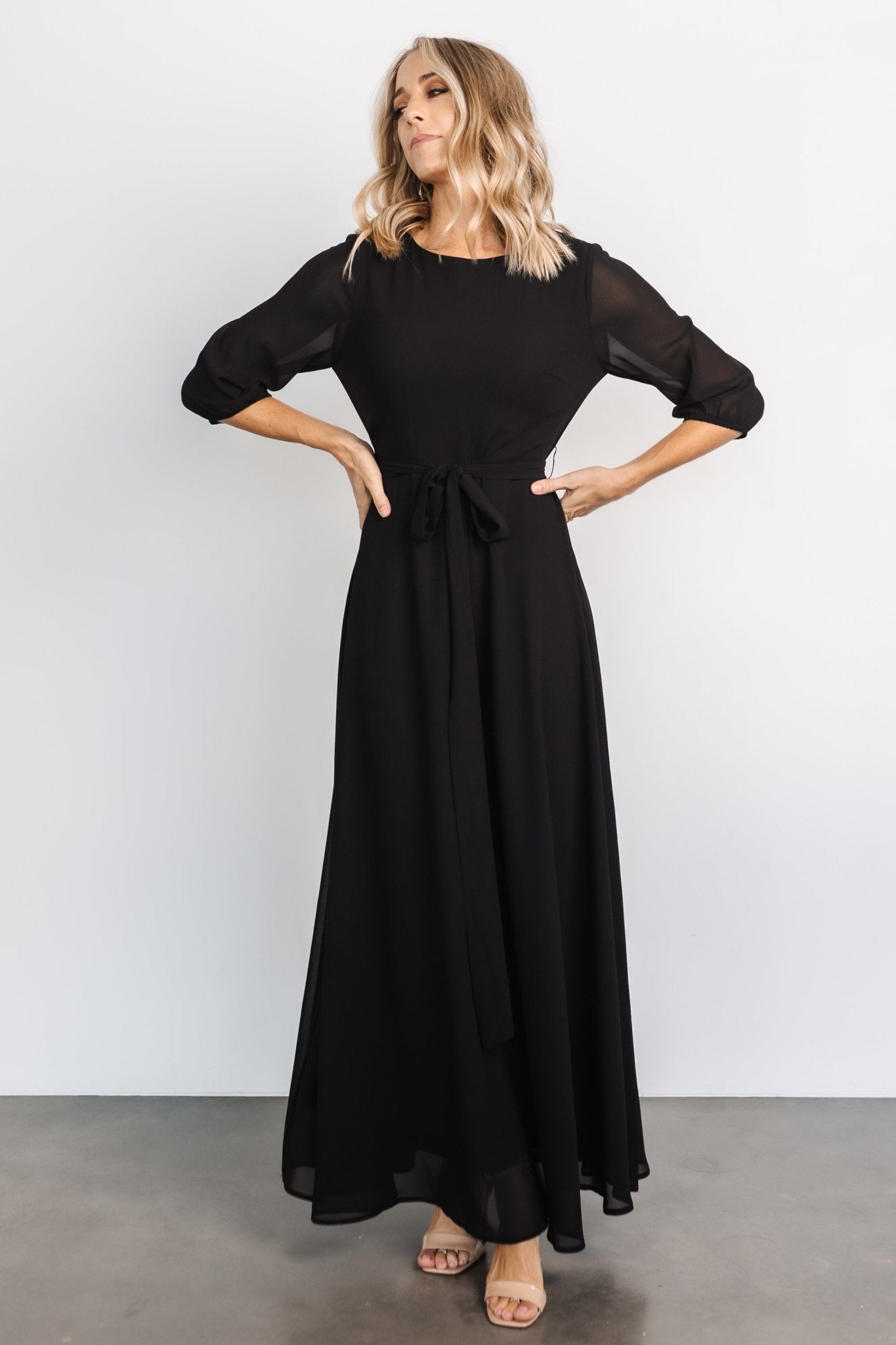 Rebecca Maxi Dress | Black Sale Online Cheap