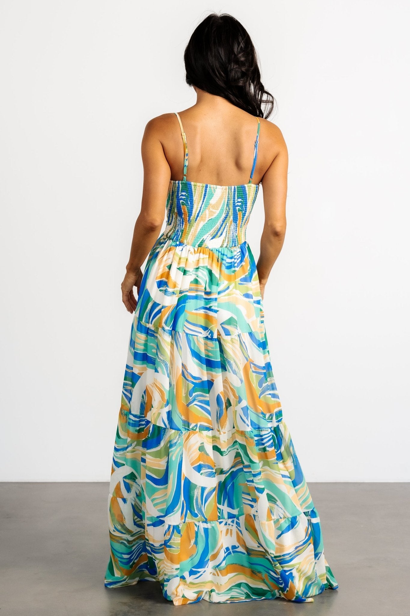 Alexis Maxi Dress | Blue Multi Print Outlet Find Great