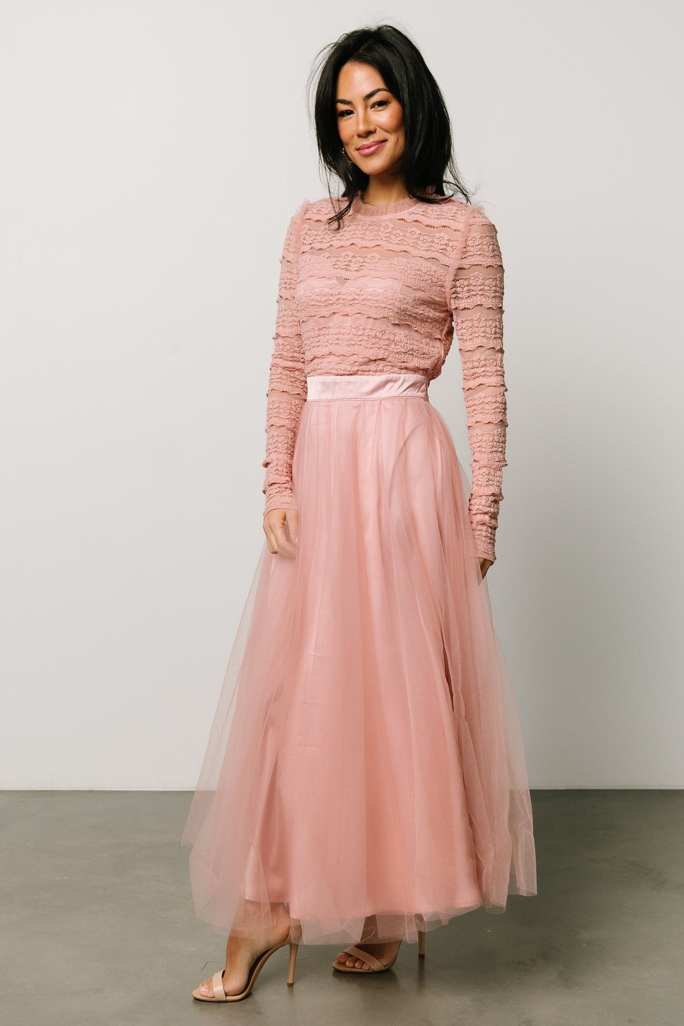 Lonnie Tulle Dress | Blush For Sale Official Site