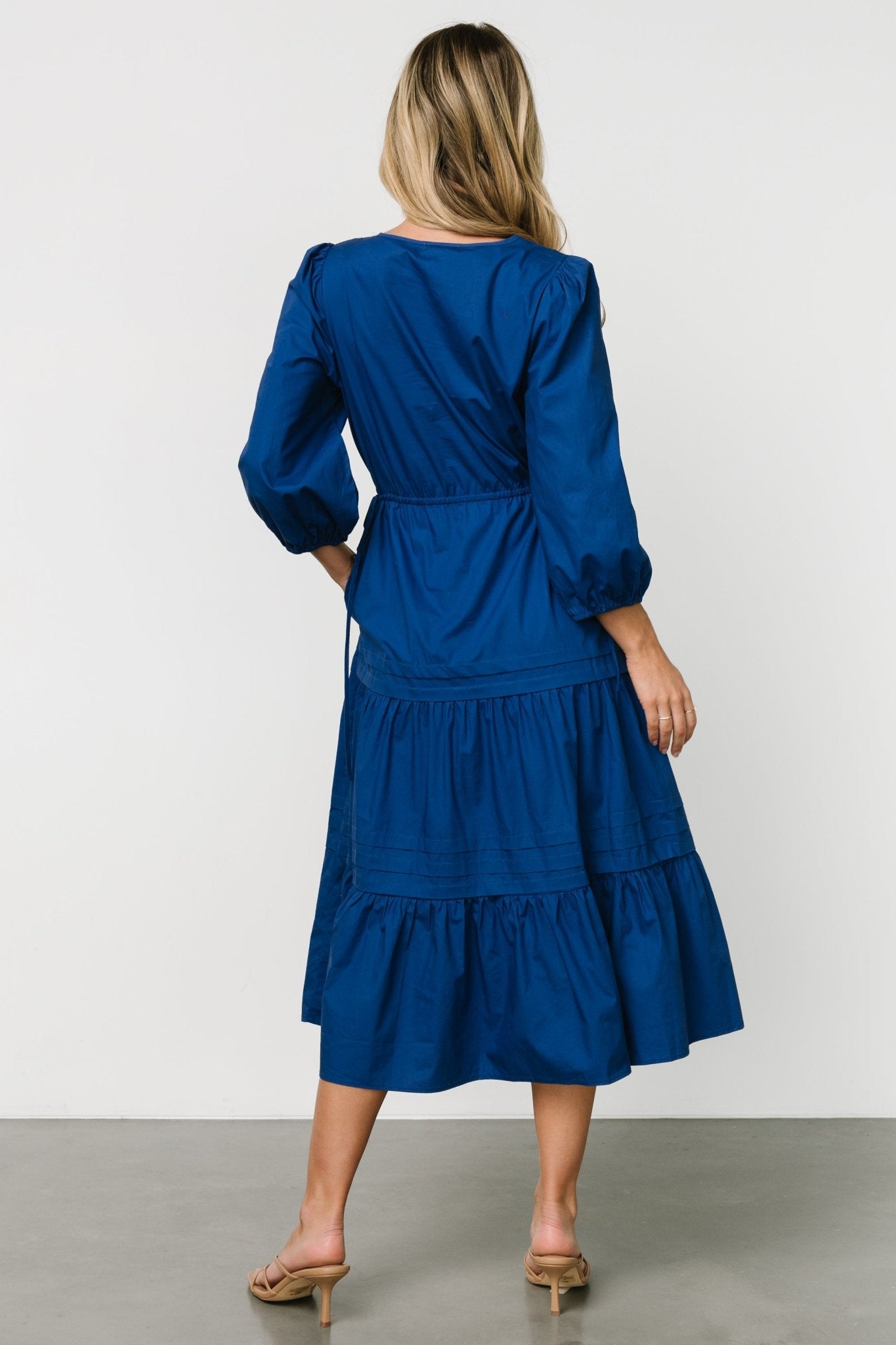 Santa Fe Poplin Midi Dress | Cobalt Outlet Supply