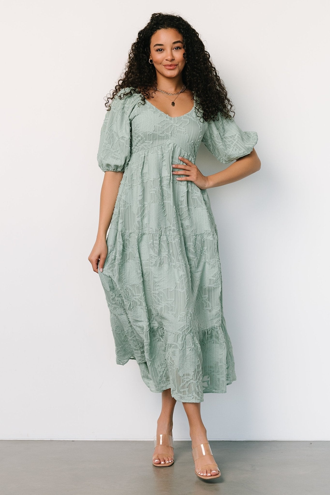 Hayward Dress | Sage Discount Pay With Paypal