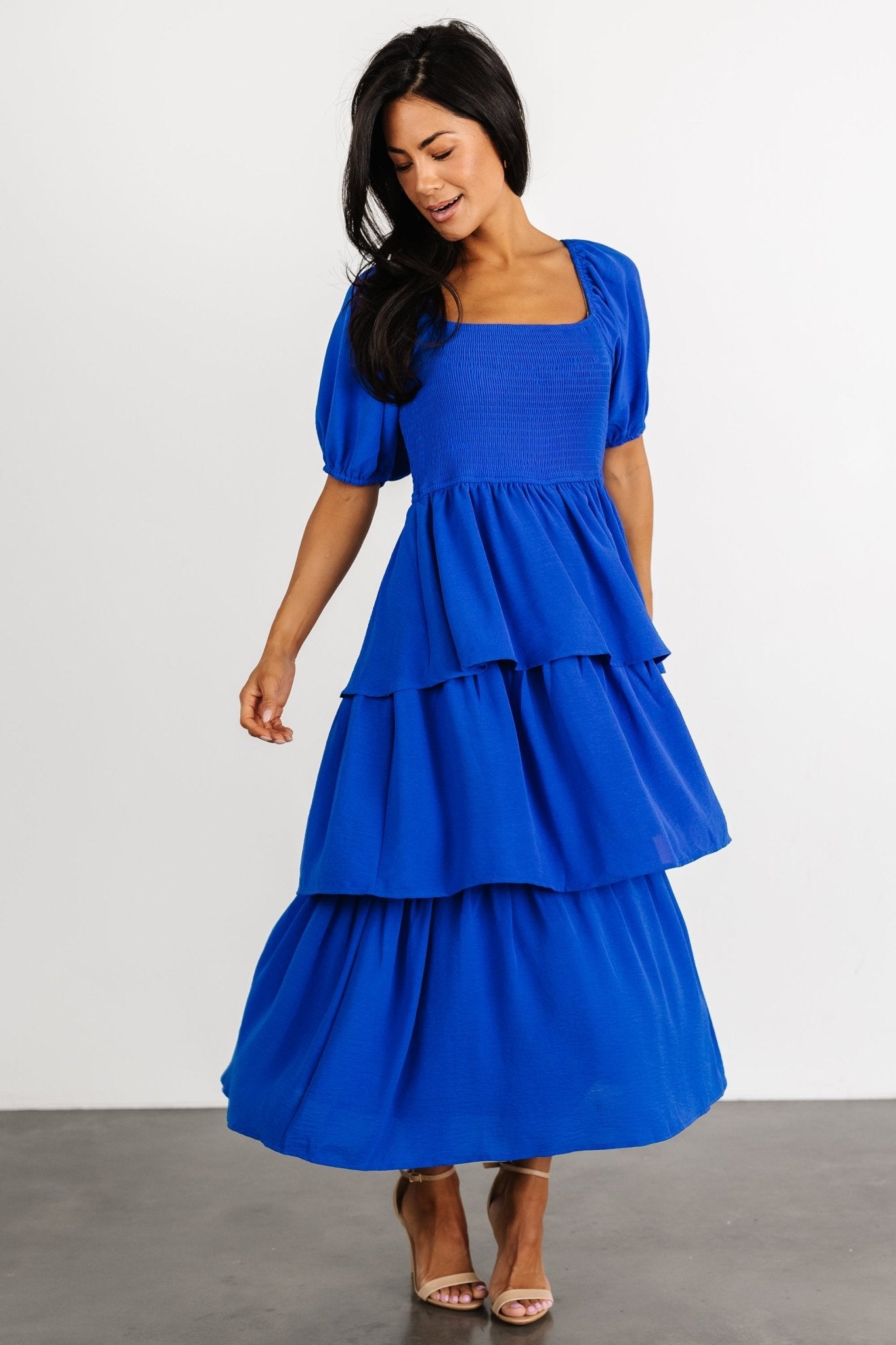 Ashbourne Tiered Dress | Cobalt Best Pices Sale Online