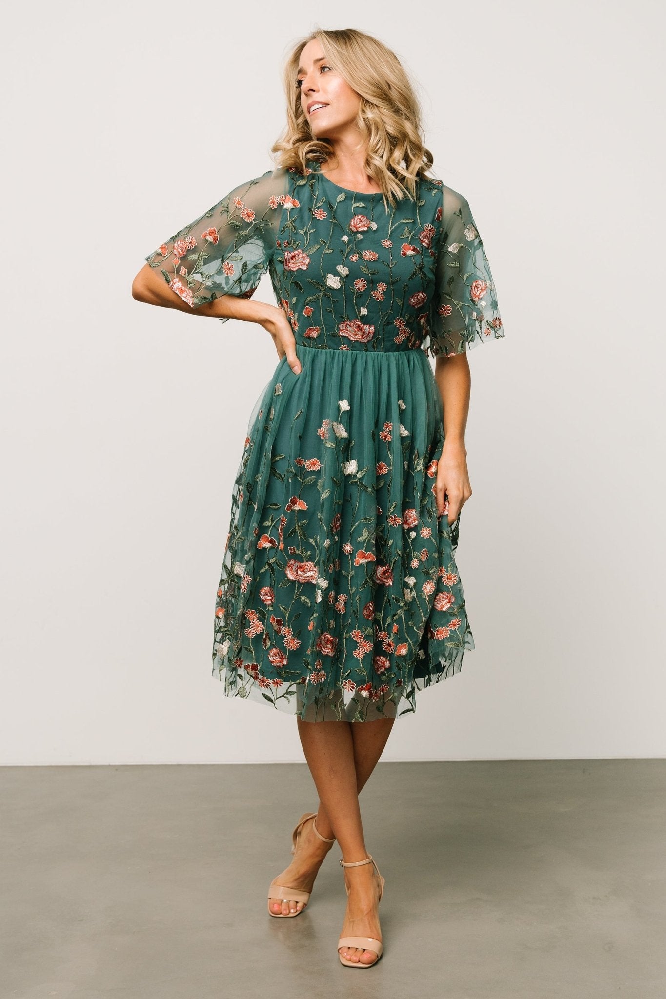 Duchess Tulle Dress | Jade Garden 2025 Cheap Pice