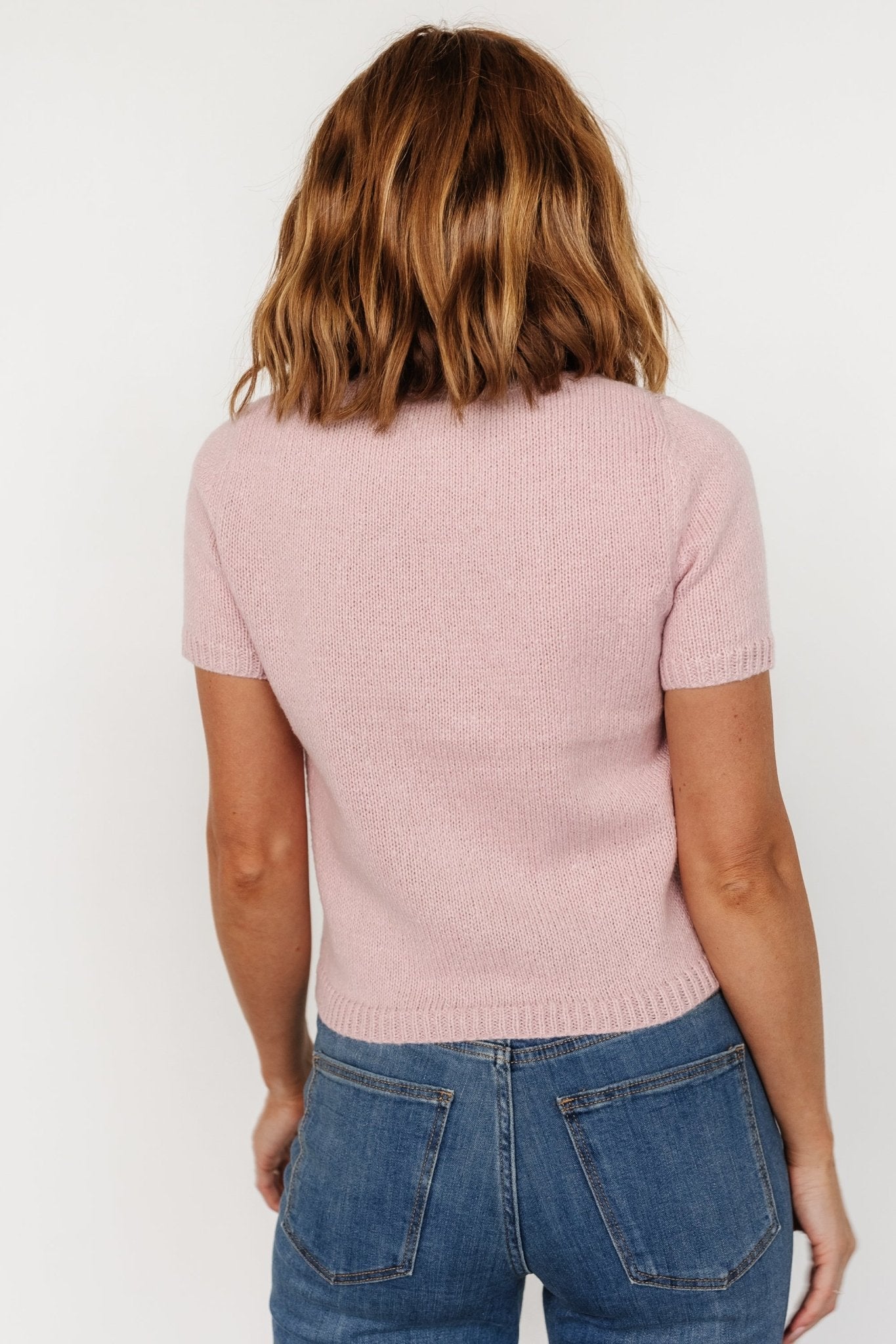 Chloe Bow Sweater | Blush Buy Cheap Looking For