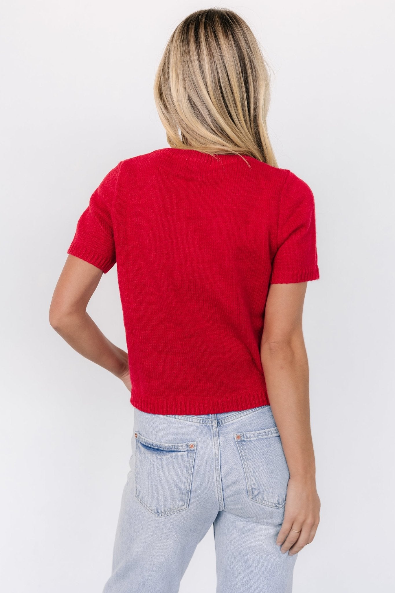 Chloe Bow Sweater | Red Outlet Release Dates