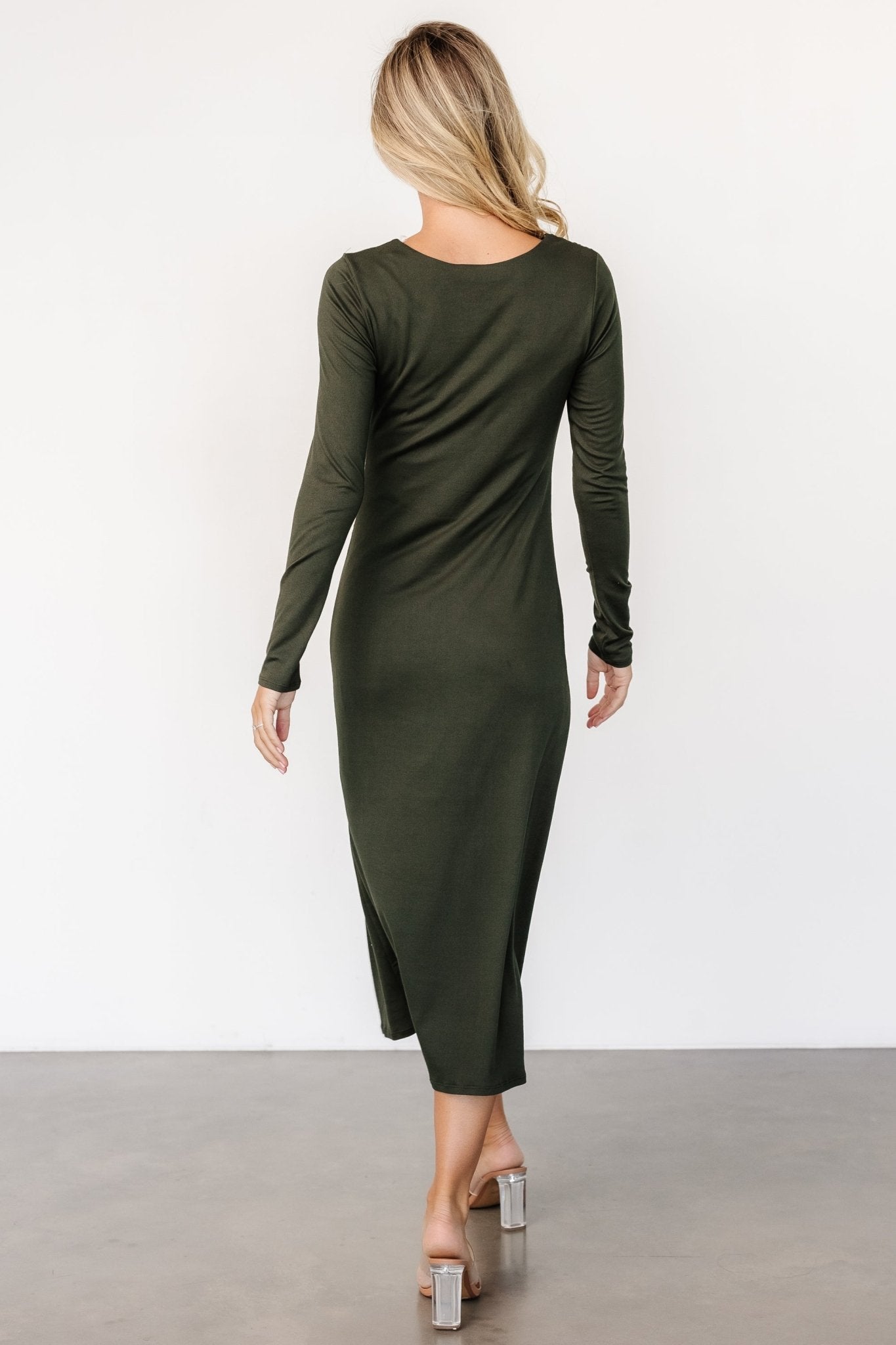 Jaelyn Ruched Dress | Olive Discount Classic