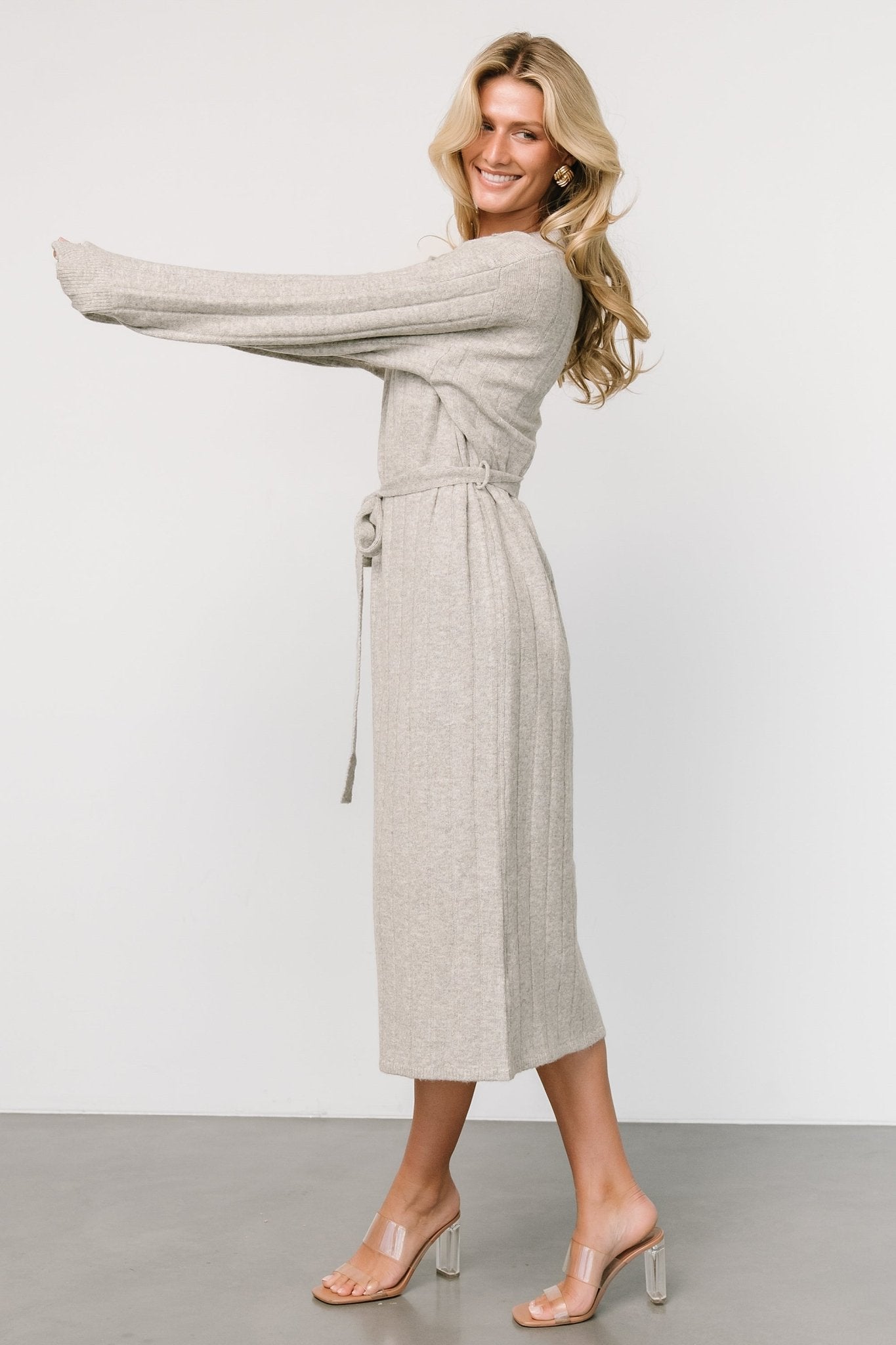 Barrie Sweater Dress | Gray Cheap From China