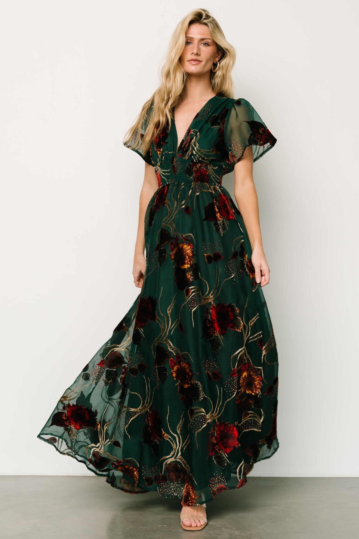 Valen Maxi Dress | Jade Multi Sale Shop Offer