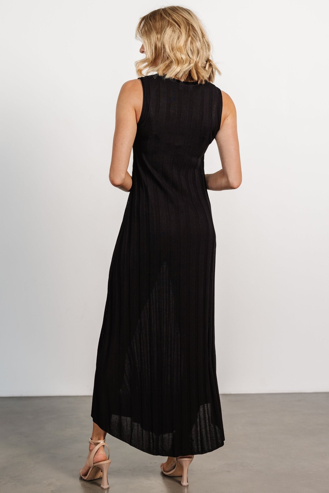 Skylar Tank Maxi Dress | Black Outlet Genuine