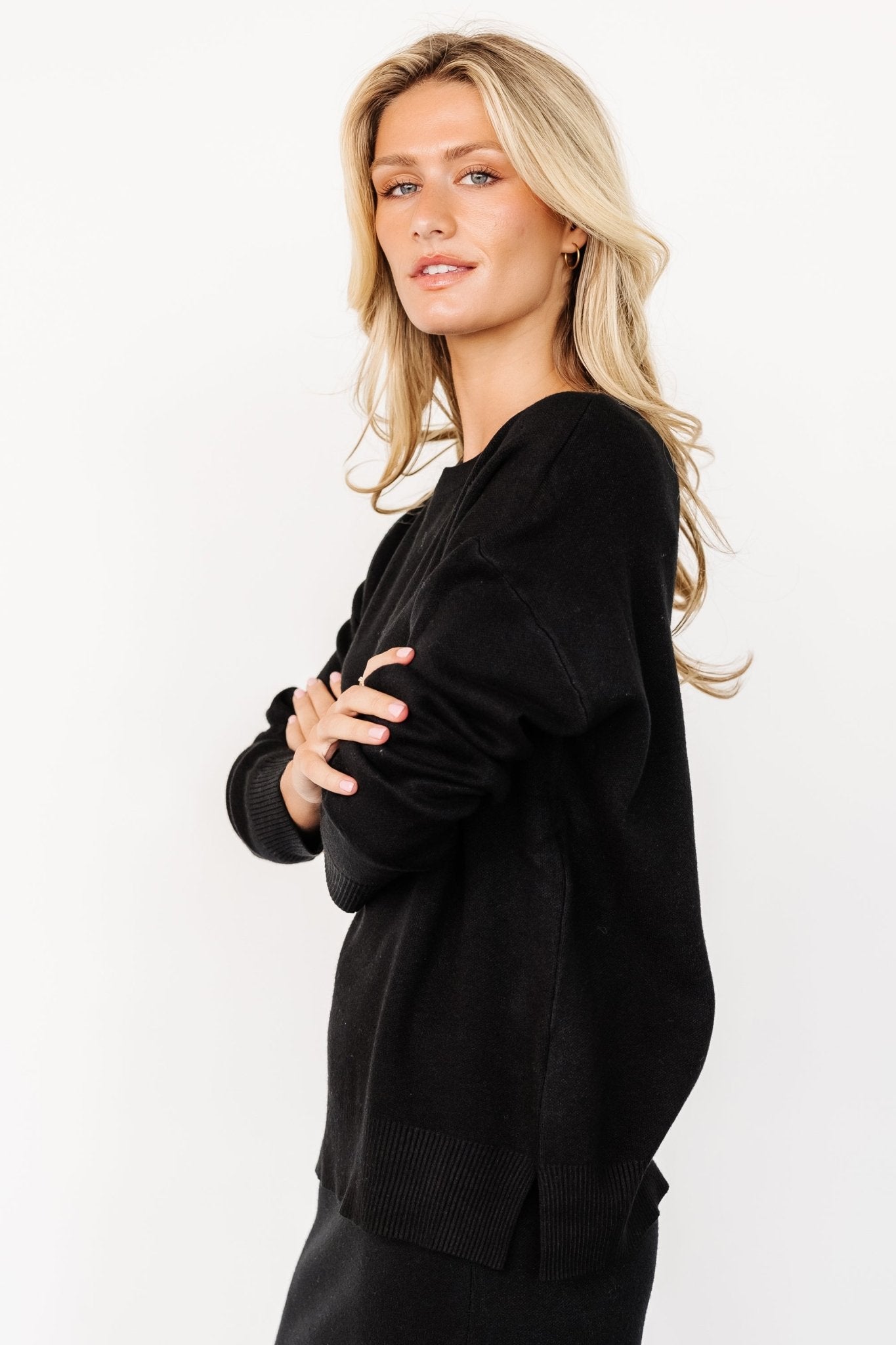 Laurent Sweater | Black Reliable