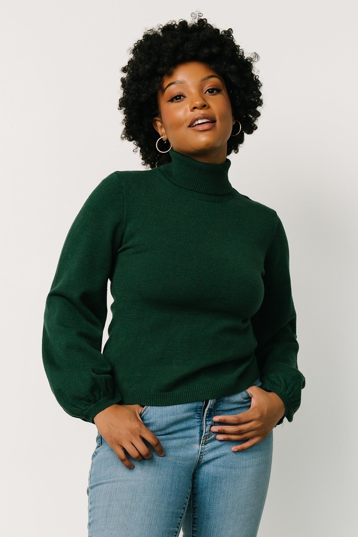 Nielsen Turtleneck Sweater | Emerald Visa Payment For Sale