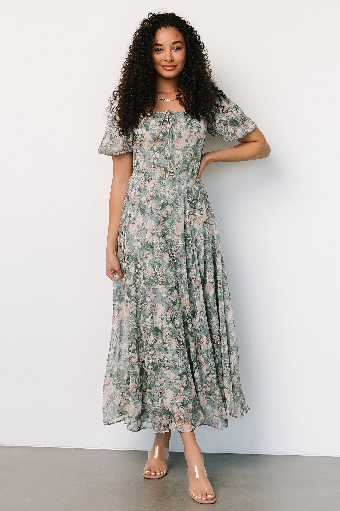 Raelynn Maxi Dress | Sage Floral Cheapest Pice Cheap Online