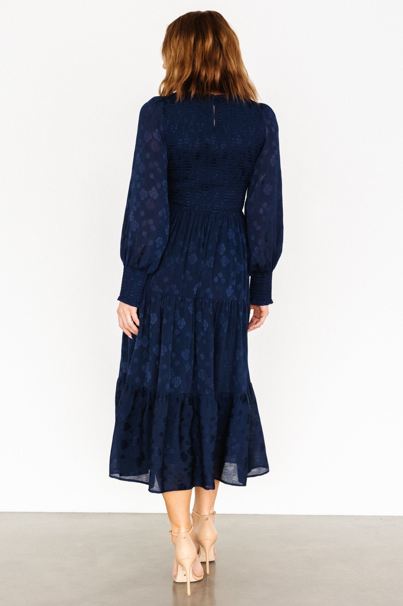 Stockholm Smocked Dress | Midnight Blue Outlet Lowest Pice