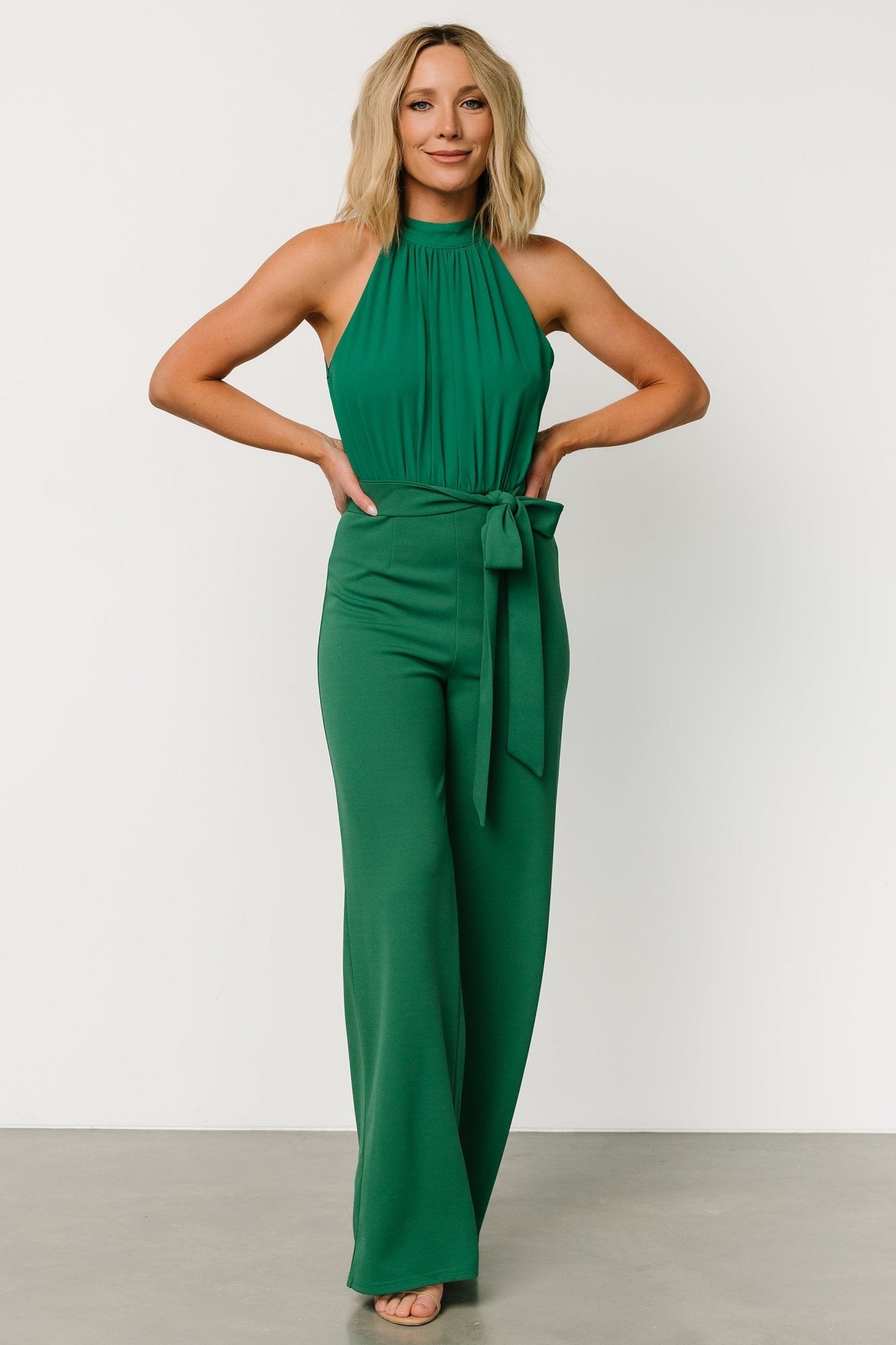 Erin Jumpsuit | Green Best Place Sale Online