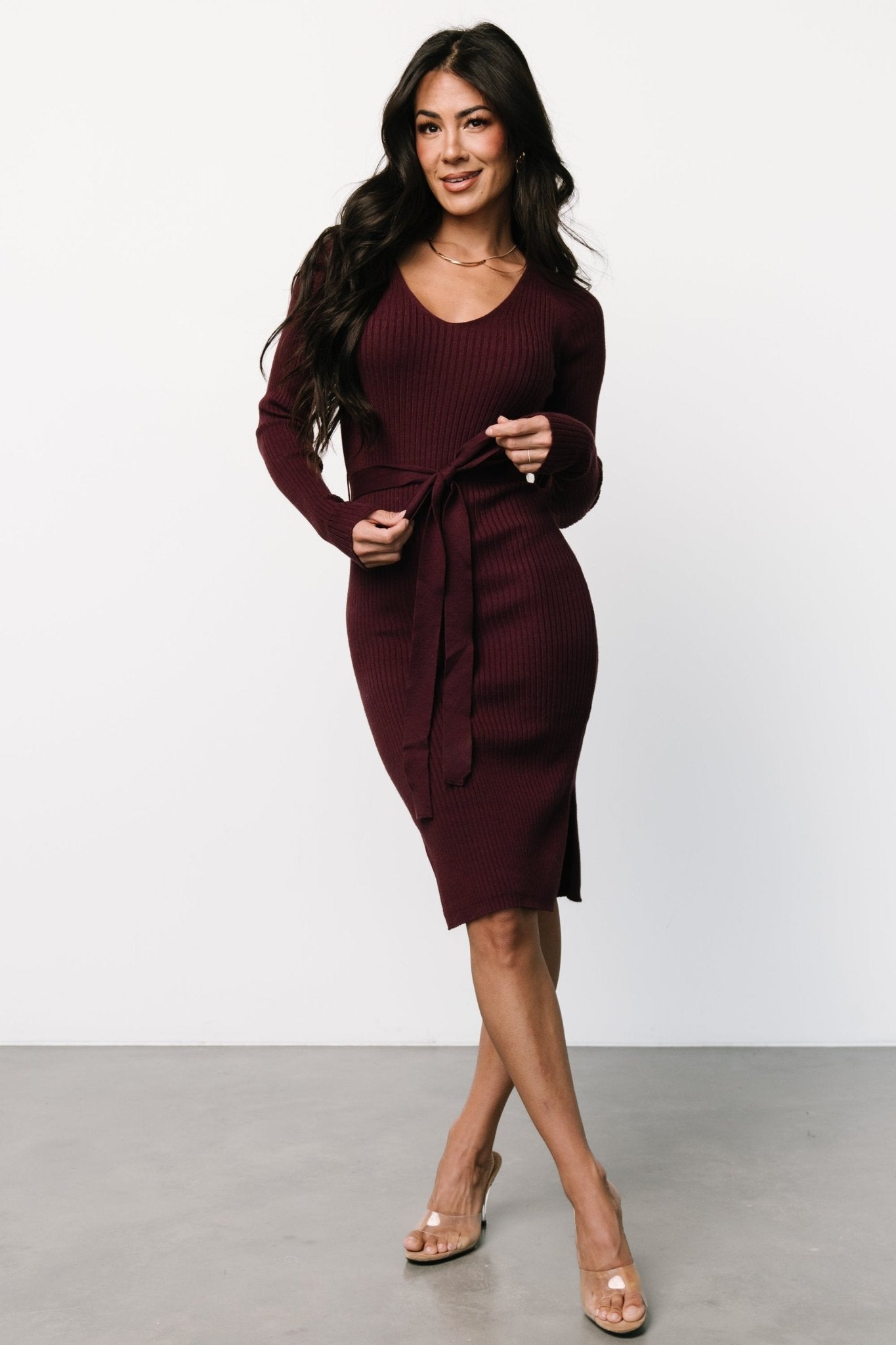 Blayne Ribbed Midi Dress | Mulberry Buy Cheap Sast