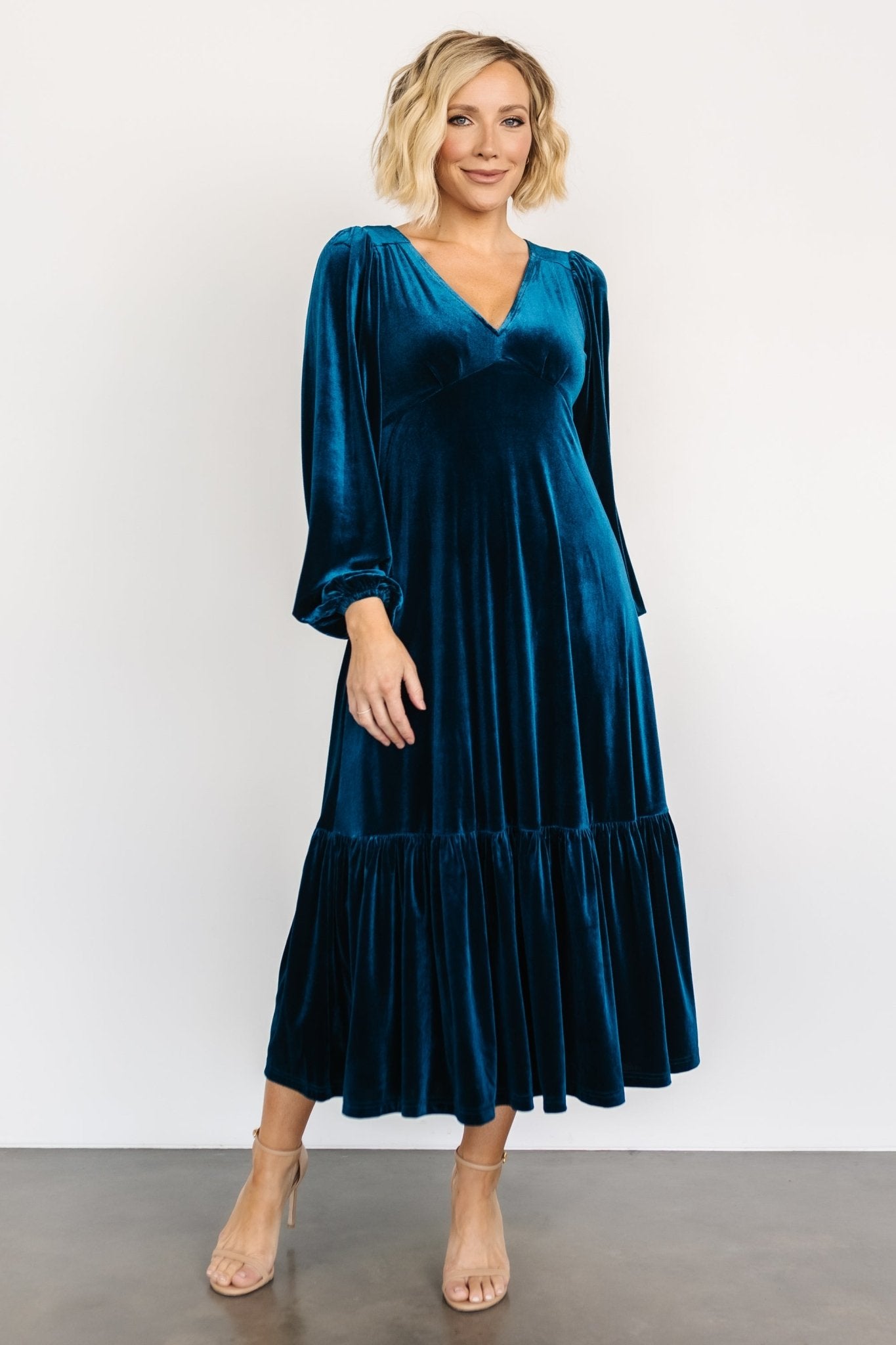 Erika Velvet Maxi Dress | Sapphire Discount Looking For