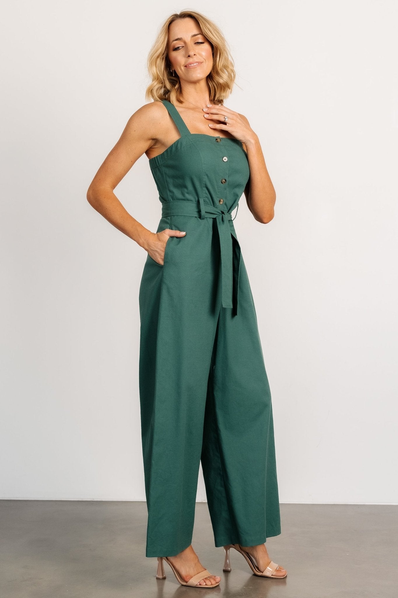 Hartford Jumpsuit | Green Low Pice Fee Shipping Sale Online