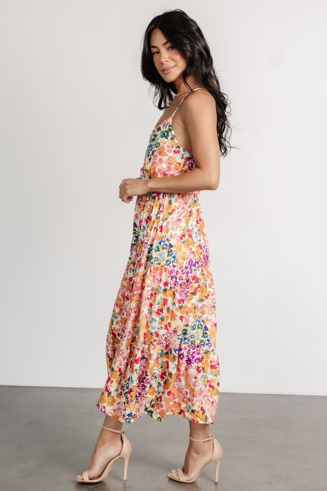 Coronado Midi Dress | Multi Floral Outlet Cheap Quality