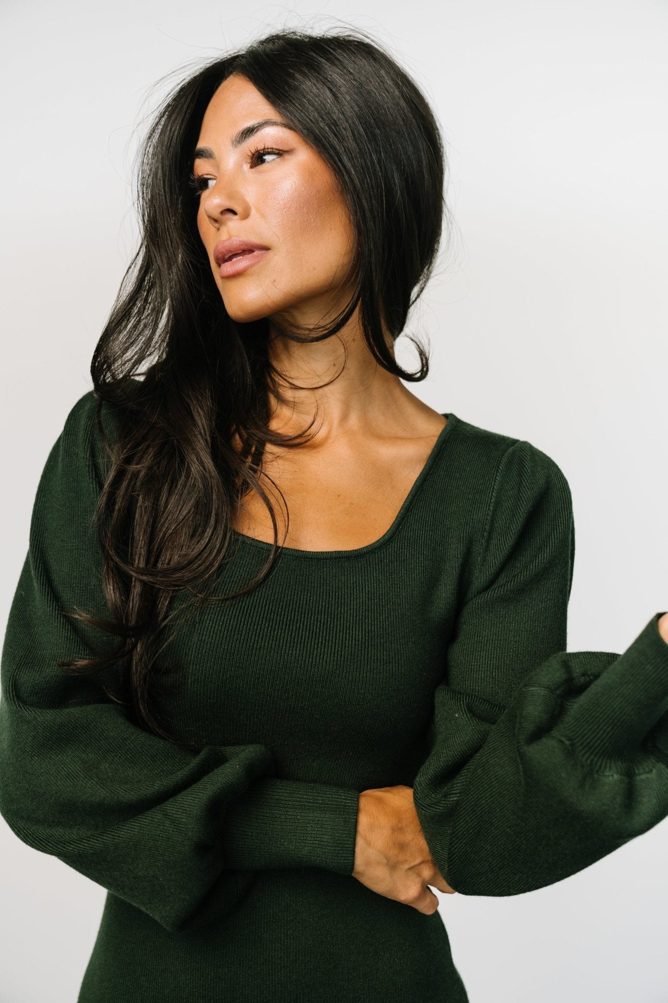 Kori Sweater Dress | Emerald Cheap Newest