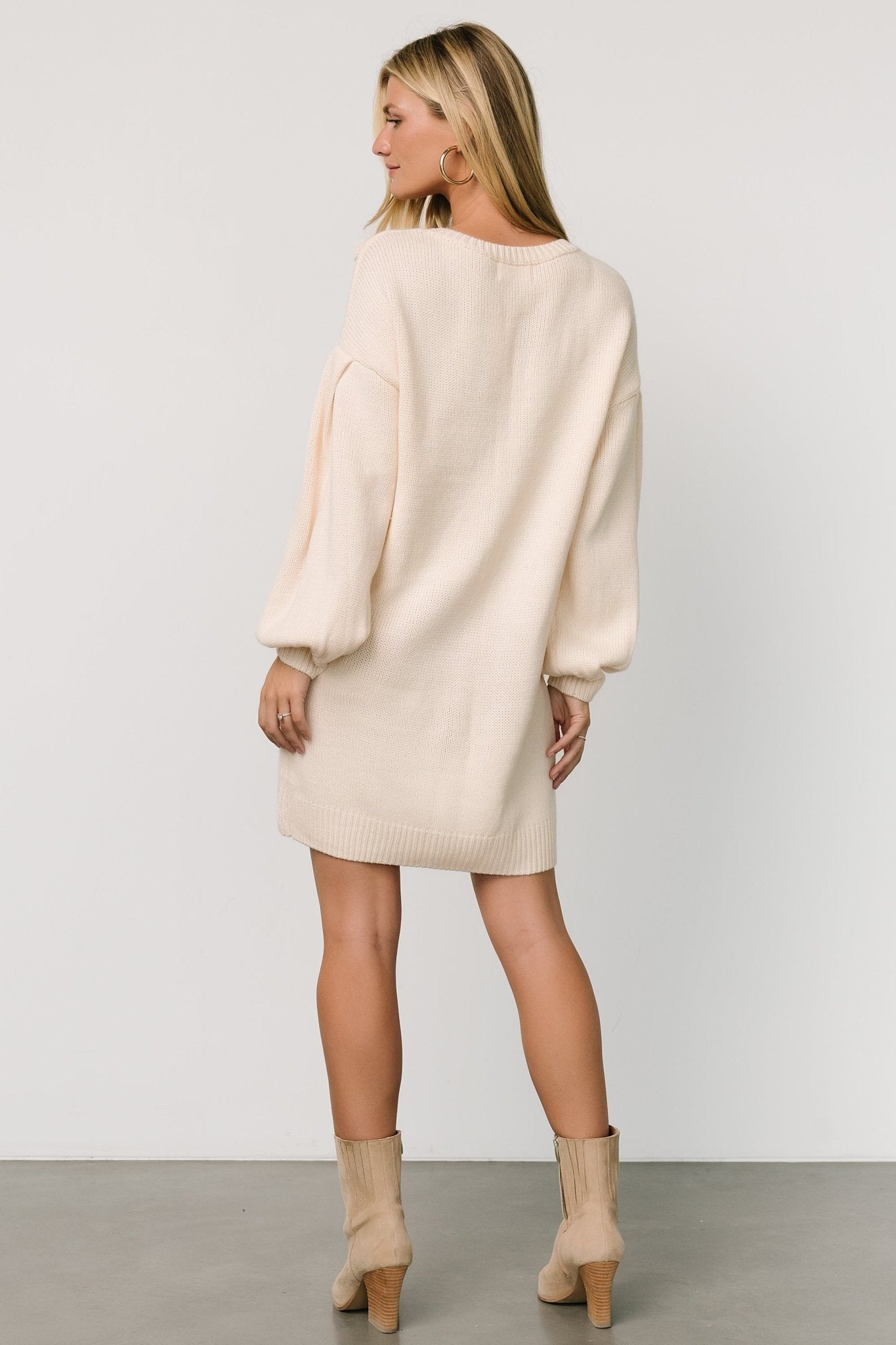 Margaux Sweater Dress | Cream Cheap Usa Stockist