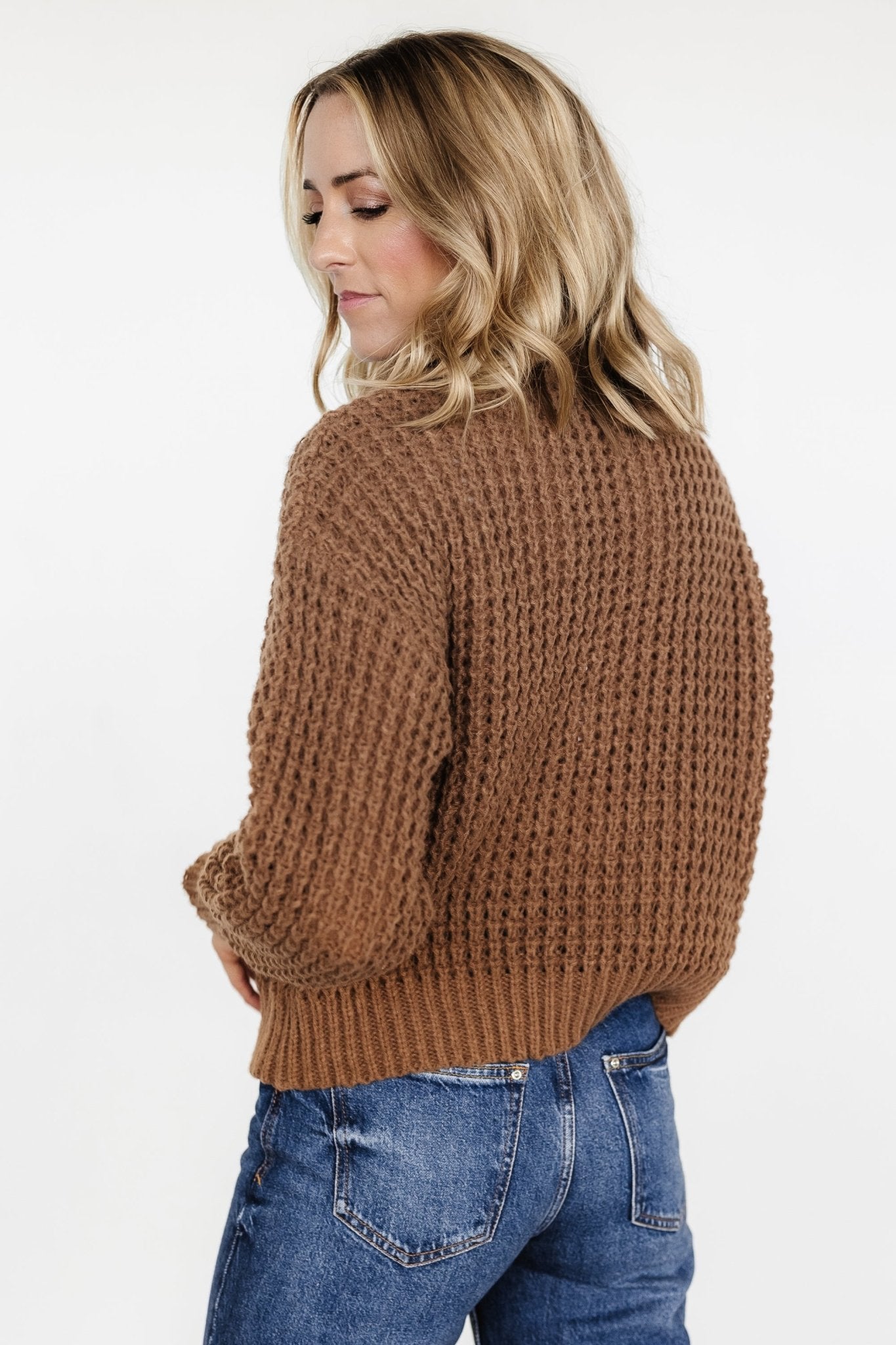 Syracuse Chunky Knit Sweater | Mocha Order Cheap Online