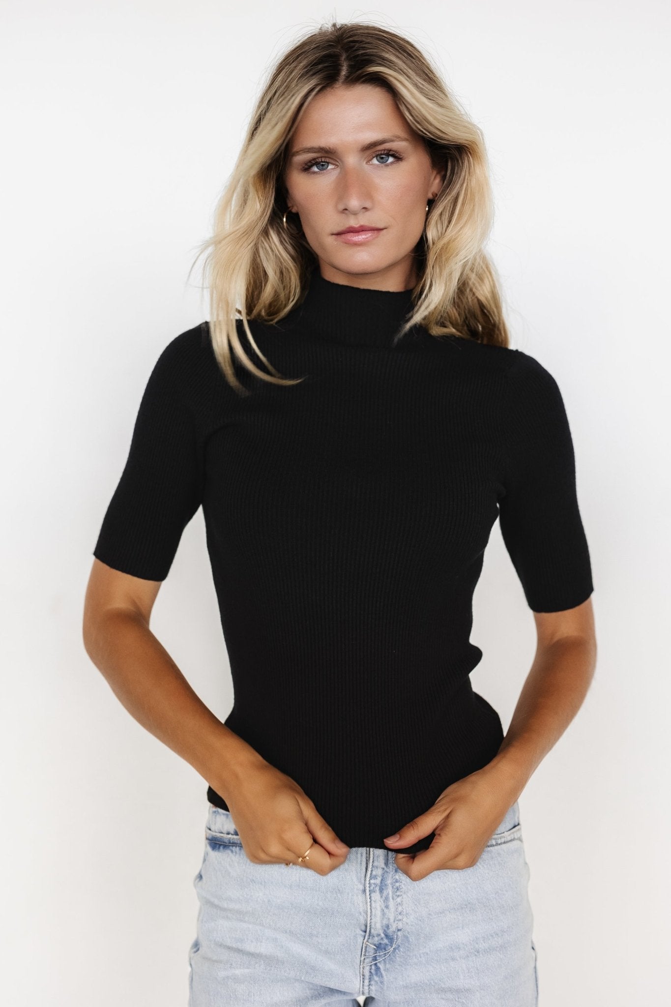 Liel Ribbed Top | Black Amazon Cheap Online