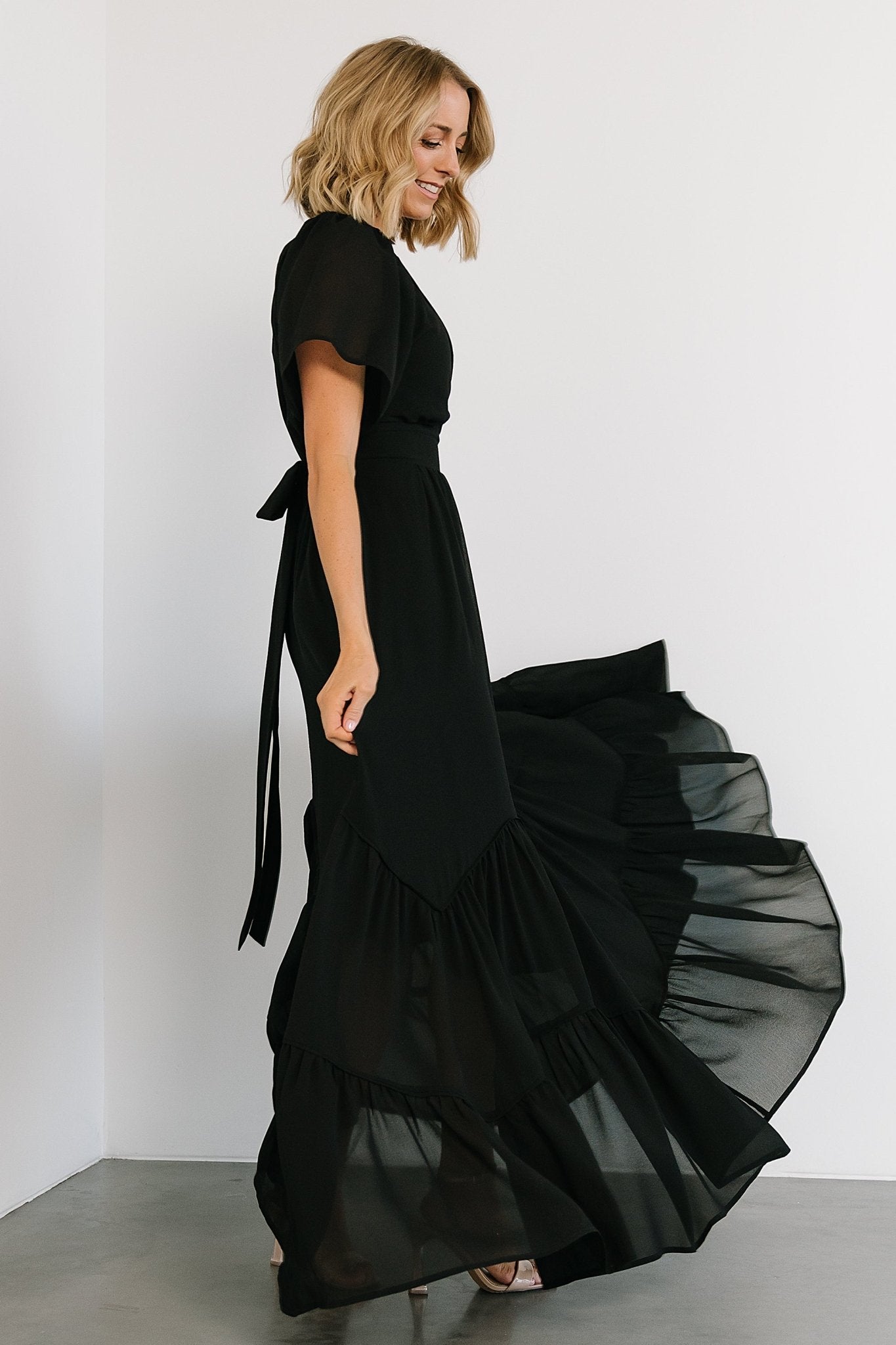 Katherine Maxi Dress | Black Outlet Best Seller