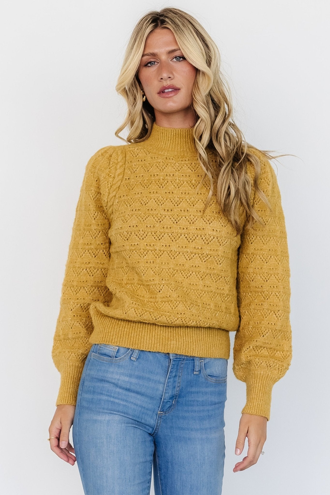 Grayson Sweater | Vintage Mustard Cheap Explore