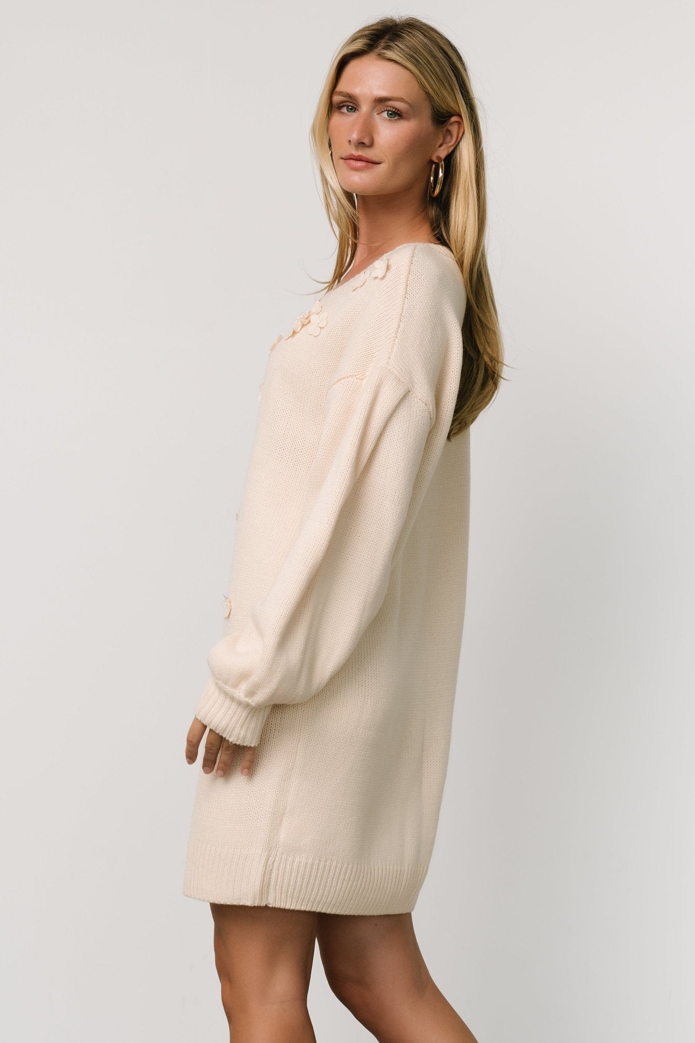 Margaux Sweater Dress | Cream Cheap Usa Stockist