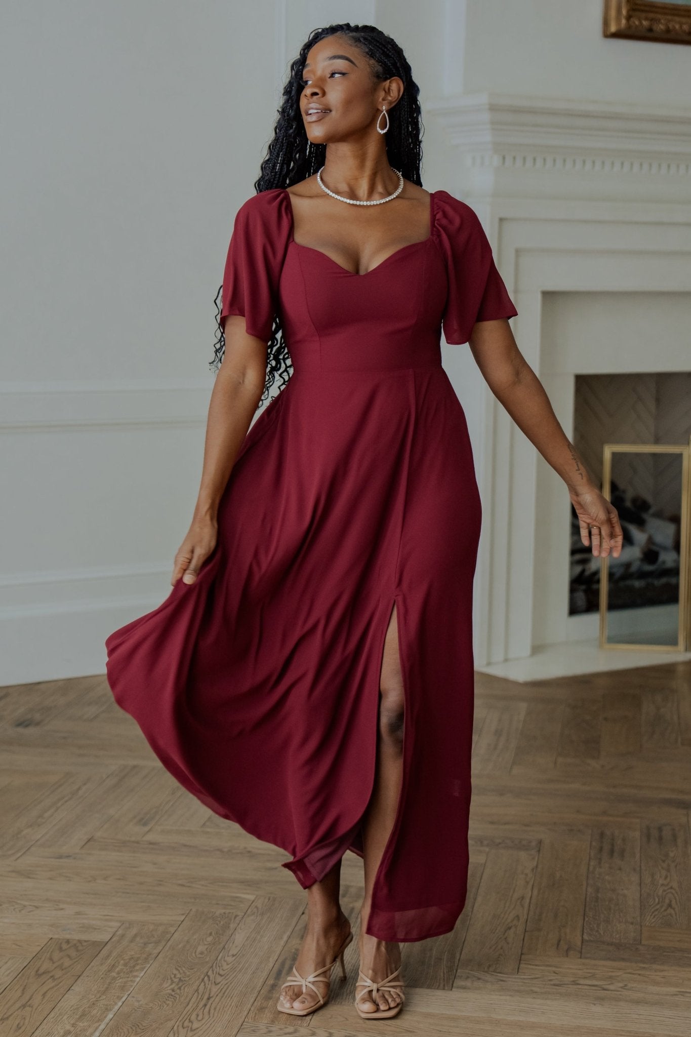 Sierra Sweetheart Maxi Dress | Mulberry Discount Largest Supplier