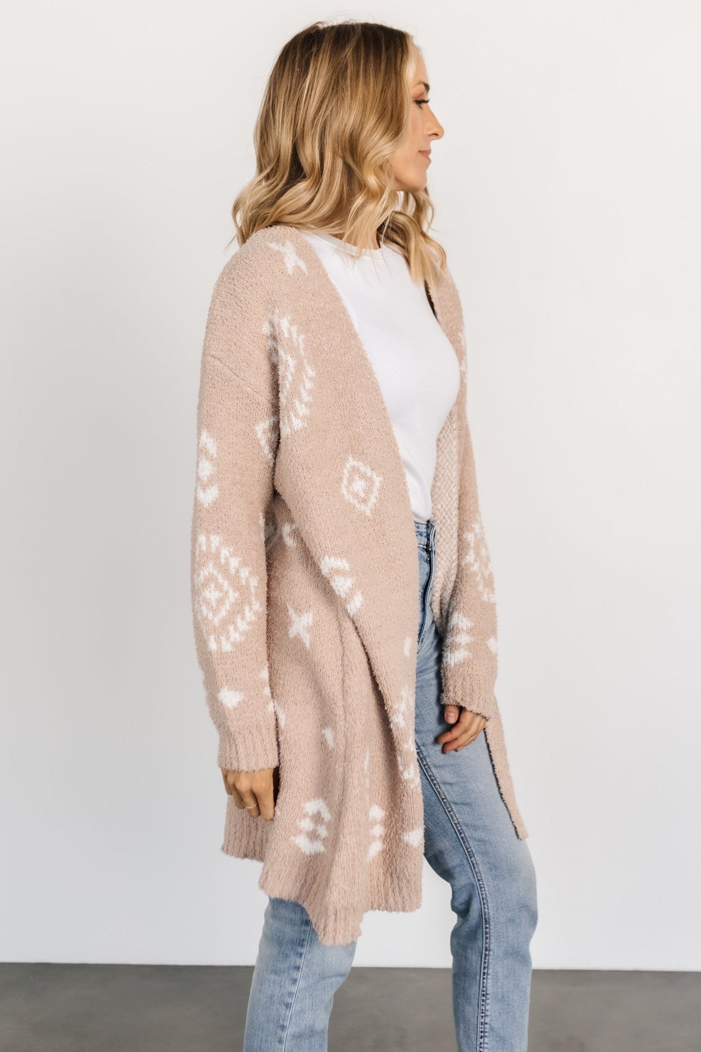 Missoula Oversized Cardigan | Sand + Off White Cheap Purchase