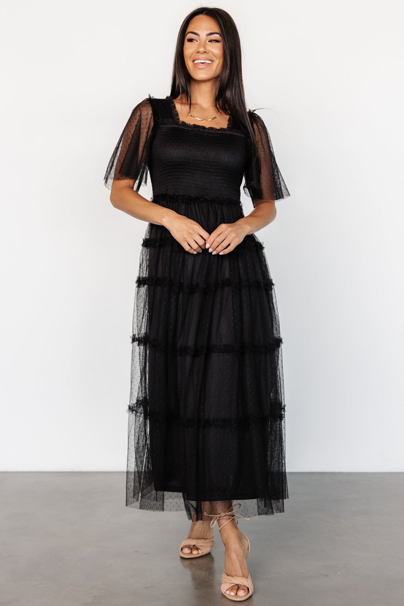 Bexley Tulle Dress | Black Pay With Paypal Cheap Online