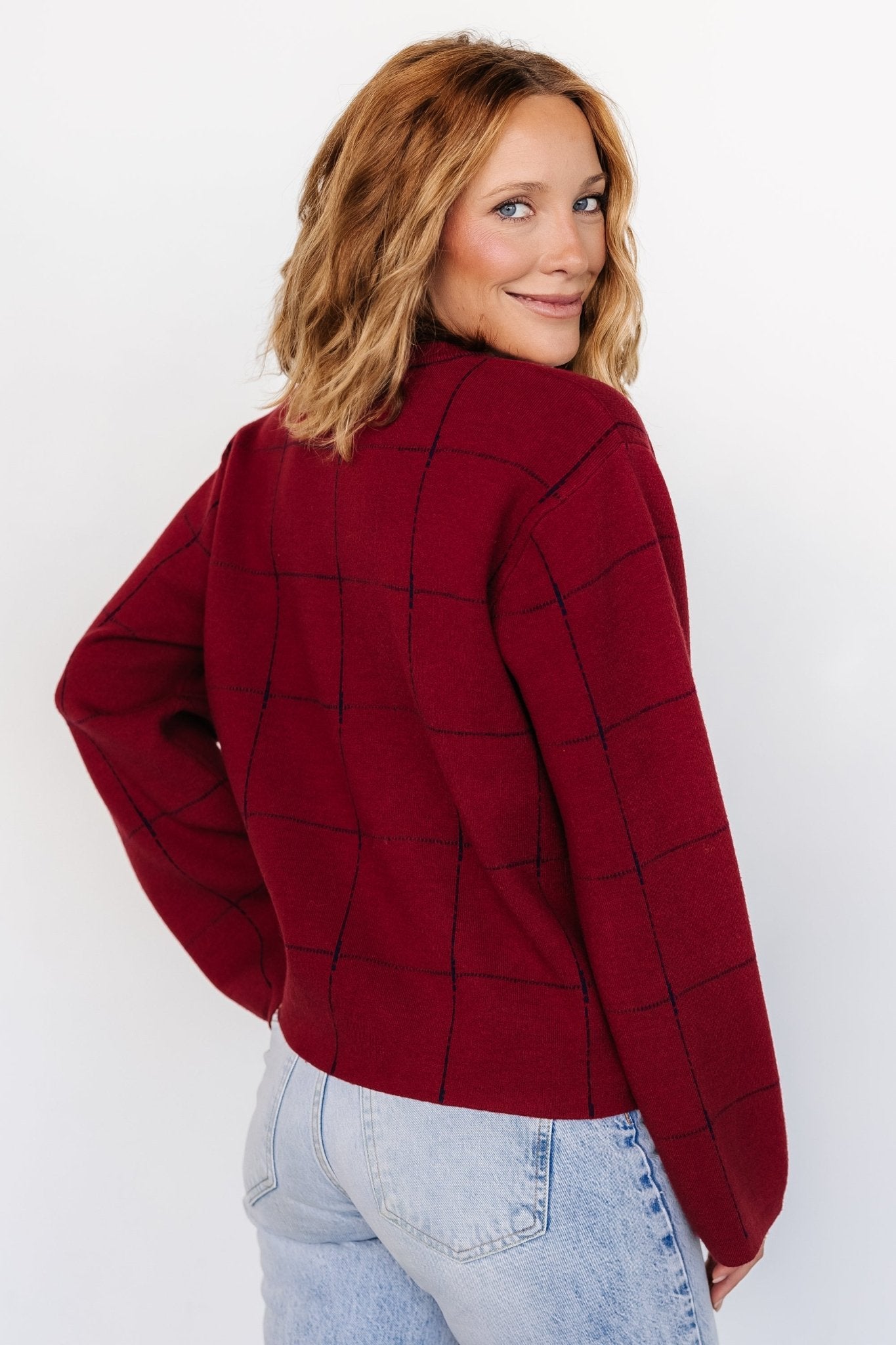 Remington Sweater | Red + Navy Sale 100% Guaranteed