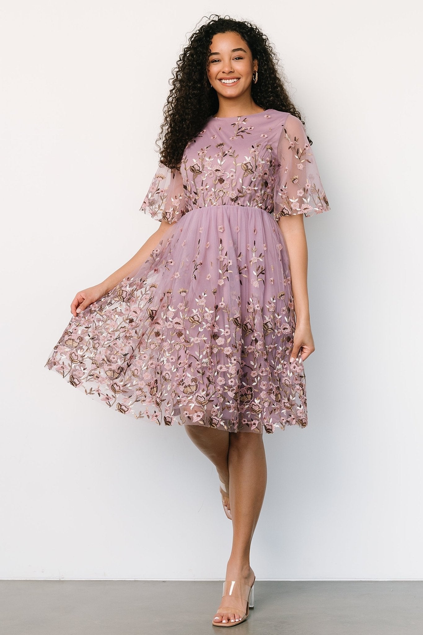 Duchess Tulle Dress | Lilac Garden Cheap Sale 2025 Unisex