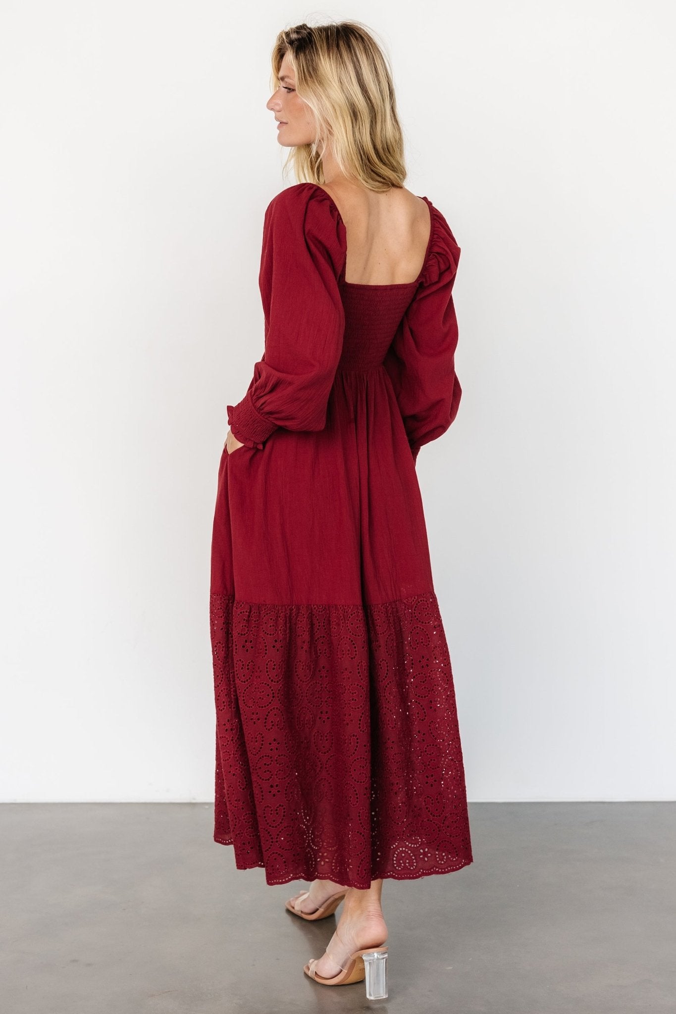 Marcella Maxi Dress | Wine Sast Cheap Pice