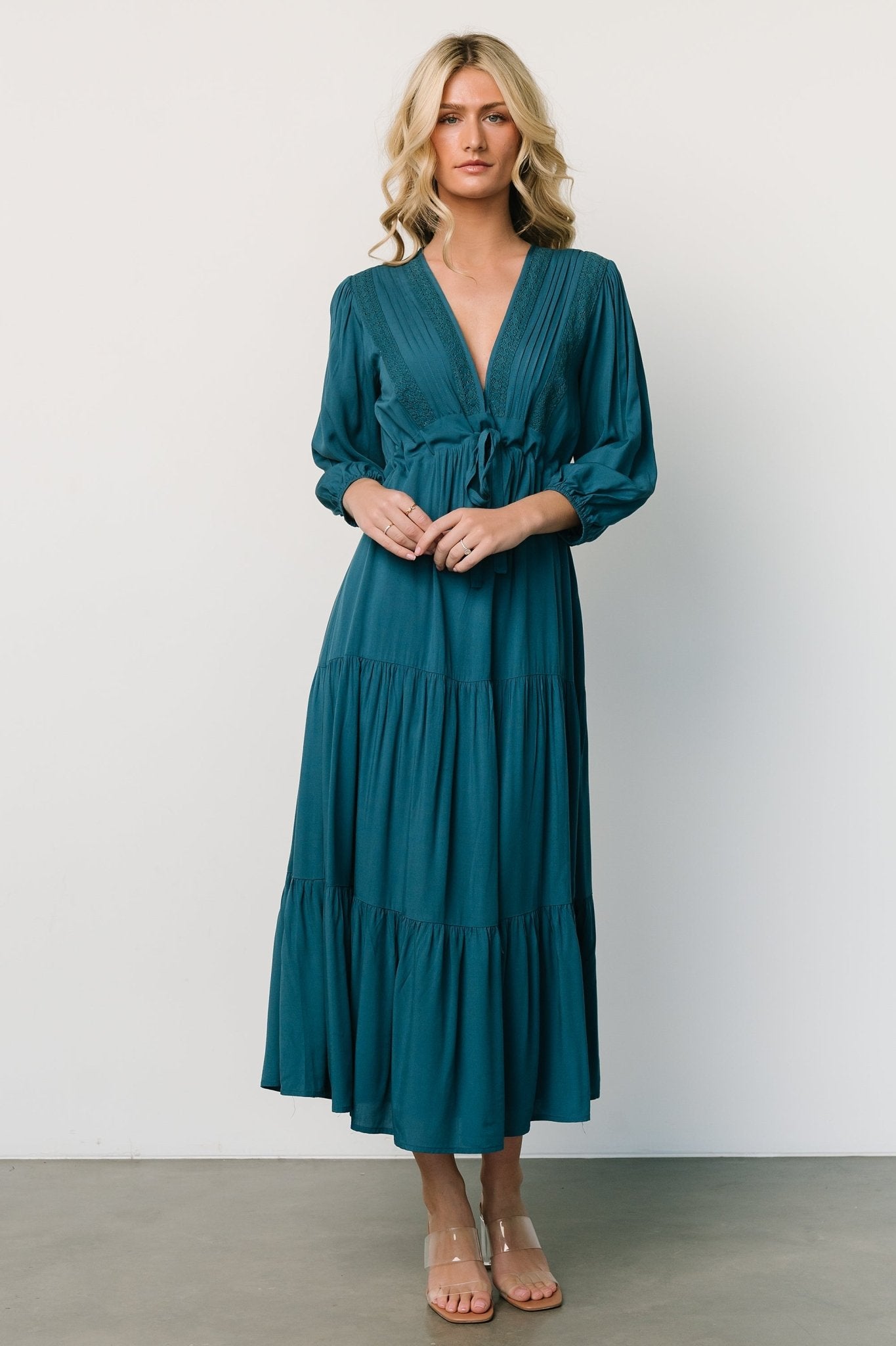 Phillips Maxi Dress | Persian Blue Free Shipping Tumblr