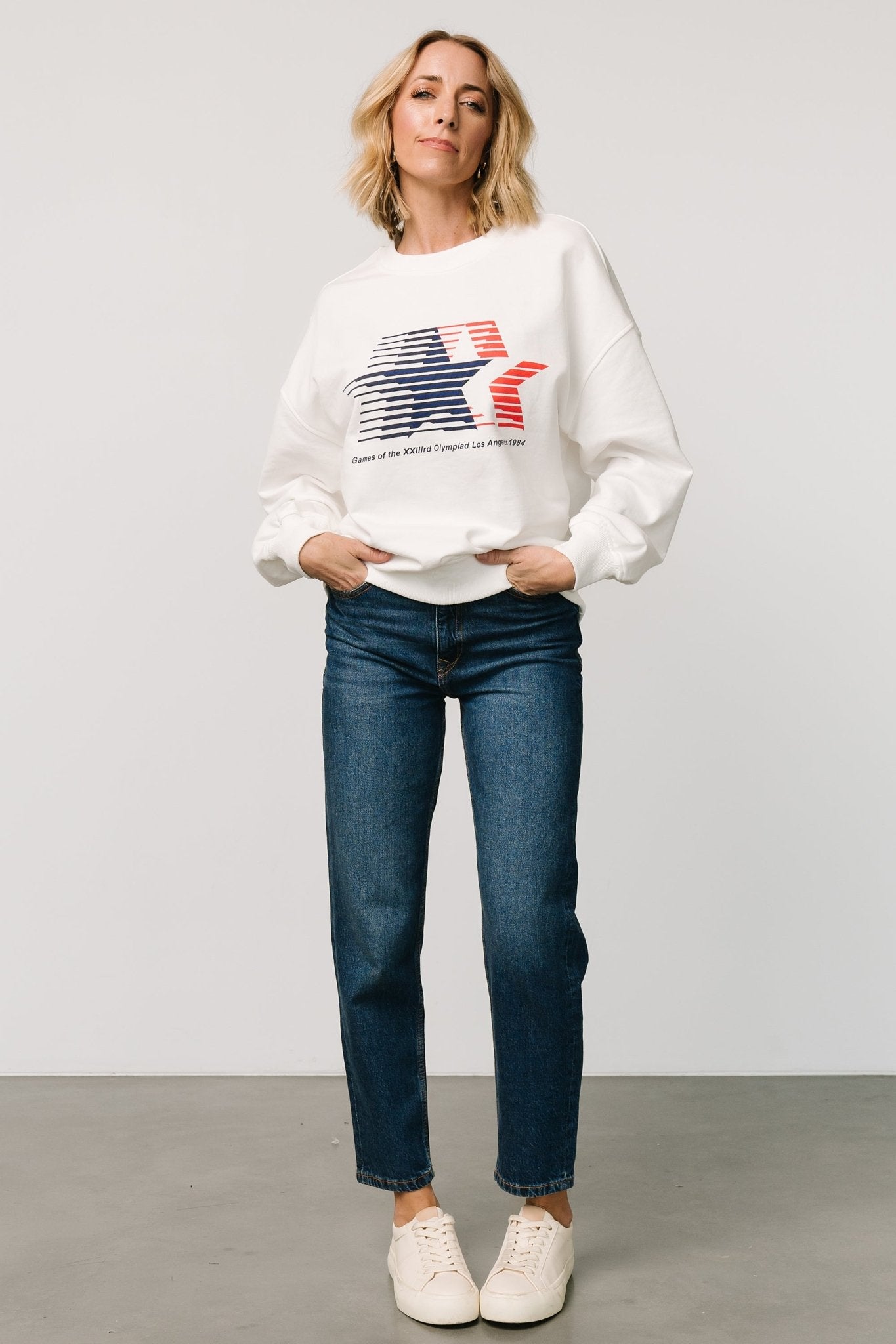 Los Angeles 1984 Sweatshirt | Off White Quality Free Shipping For Sale