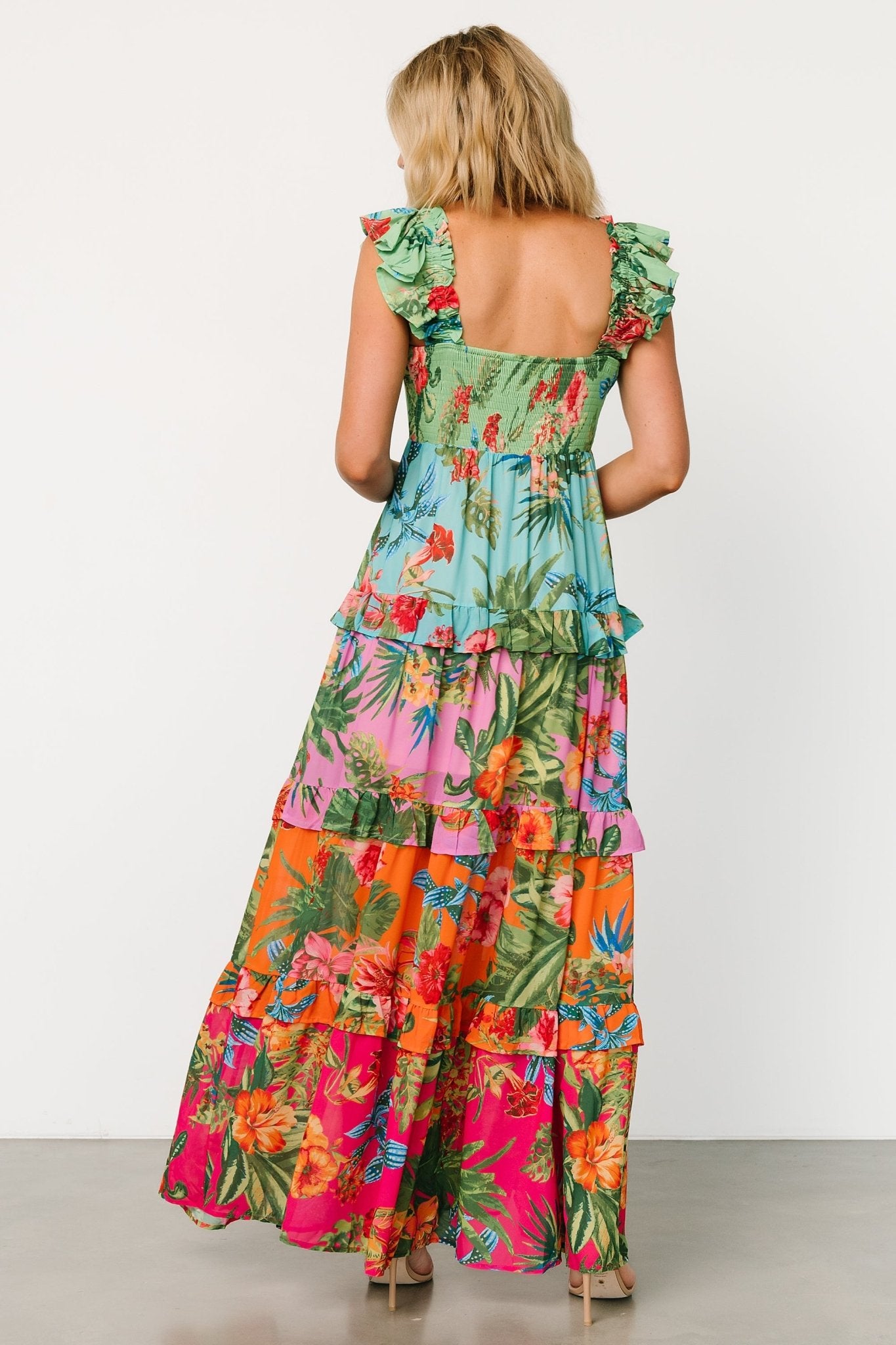 Sundara Tiered Maxi Dress | Multi 2025 Unisex Online