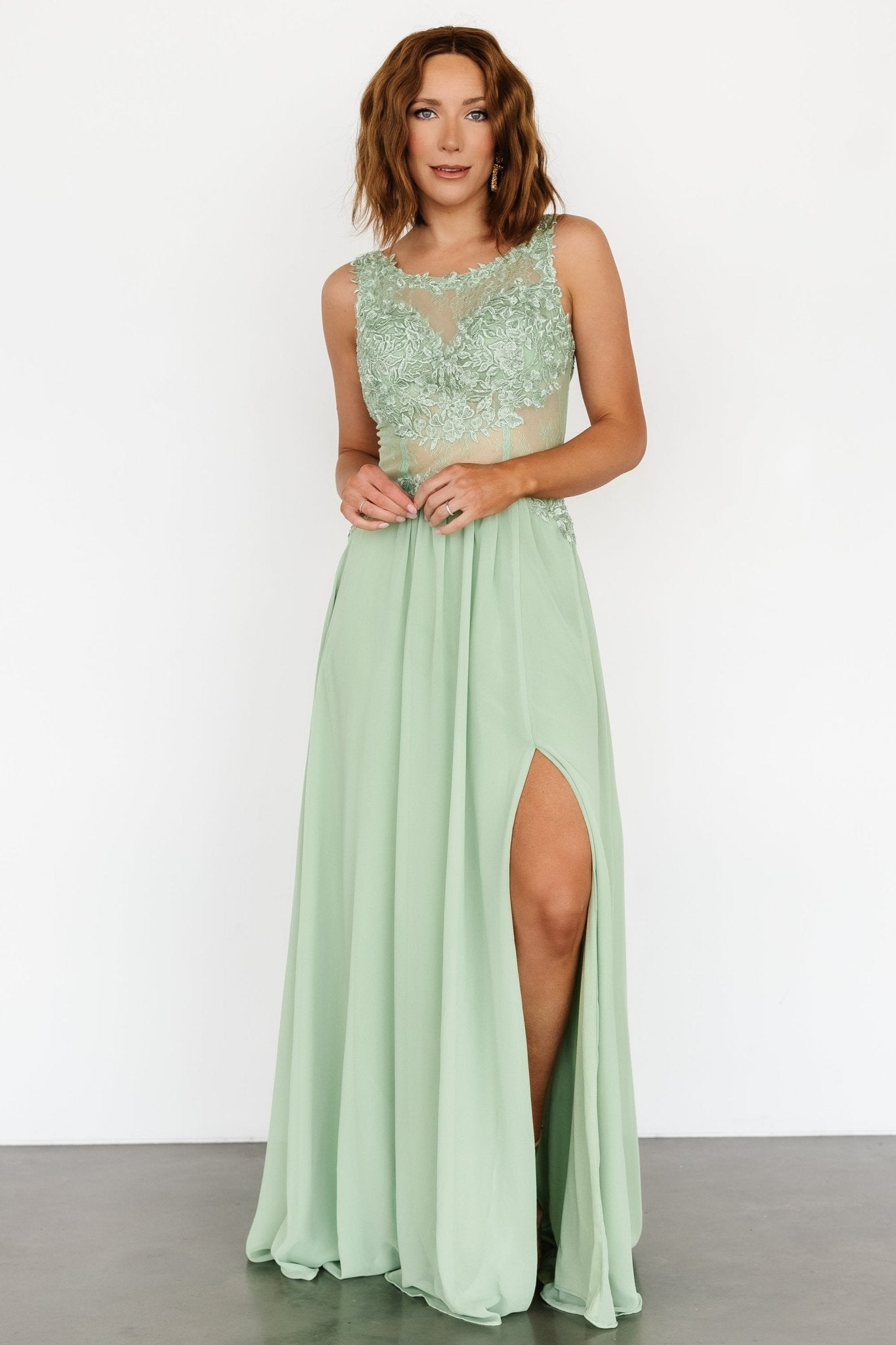 Konstantina Gown | Sage Discount Footlocker Pictures