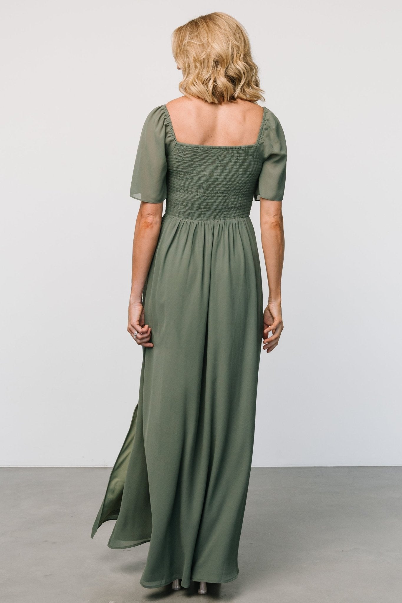 Sierra Sweetheart Maxi Dress | Dark Sage Free Shipping Release Dates