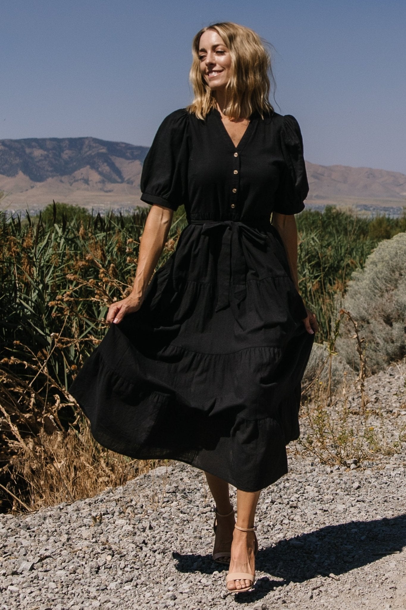 Camille Maxi Dress | Black Cheap Buy